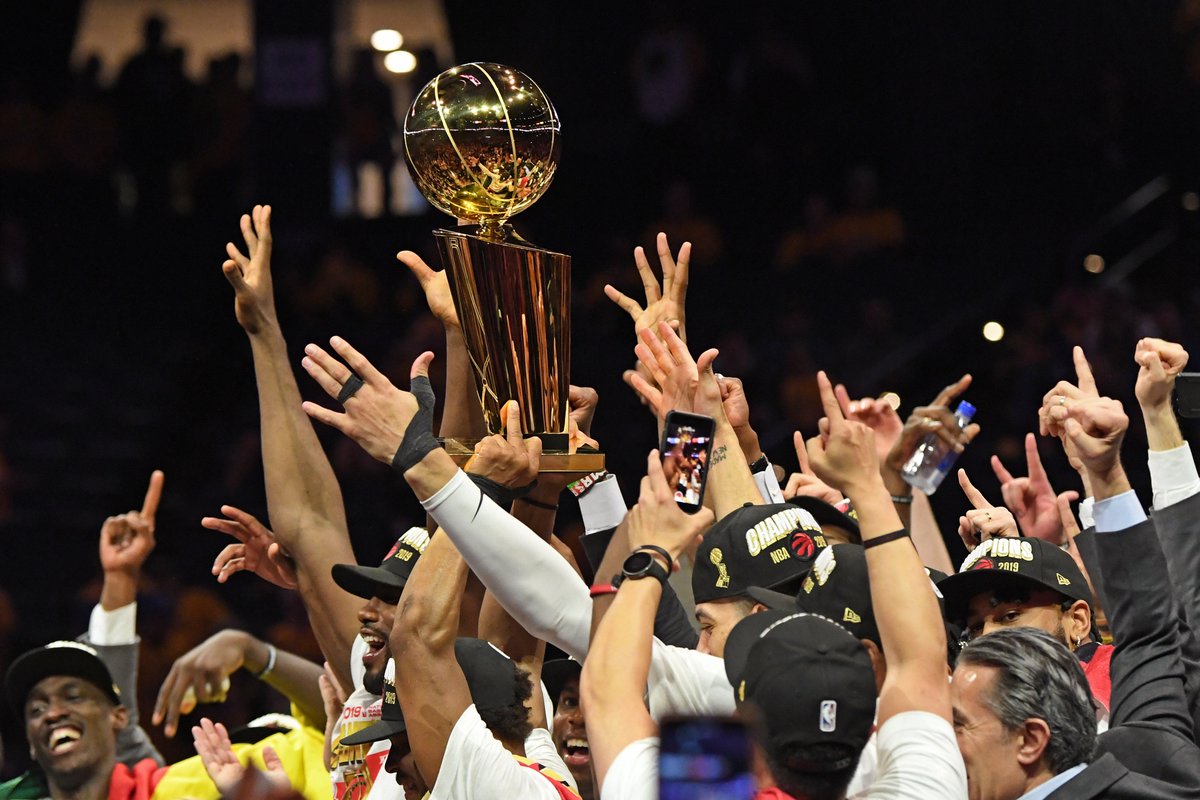 Raptors's tweet image. We The North got theirs. 

On this day 5 years ago 🏆