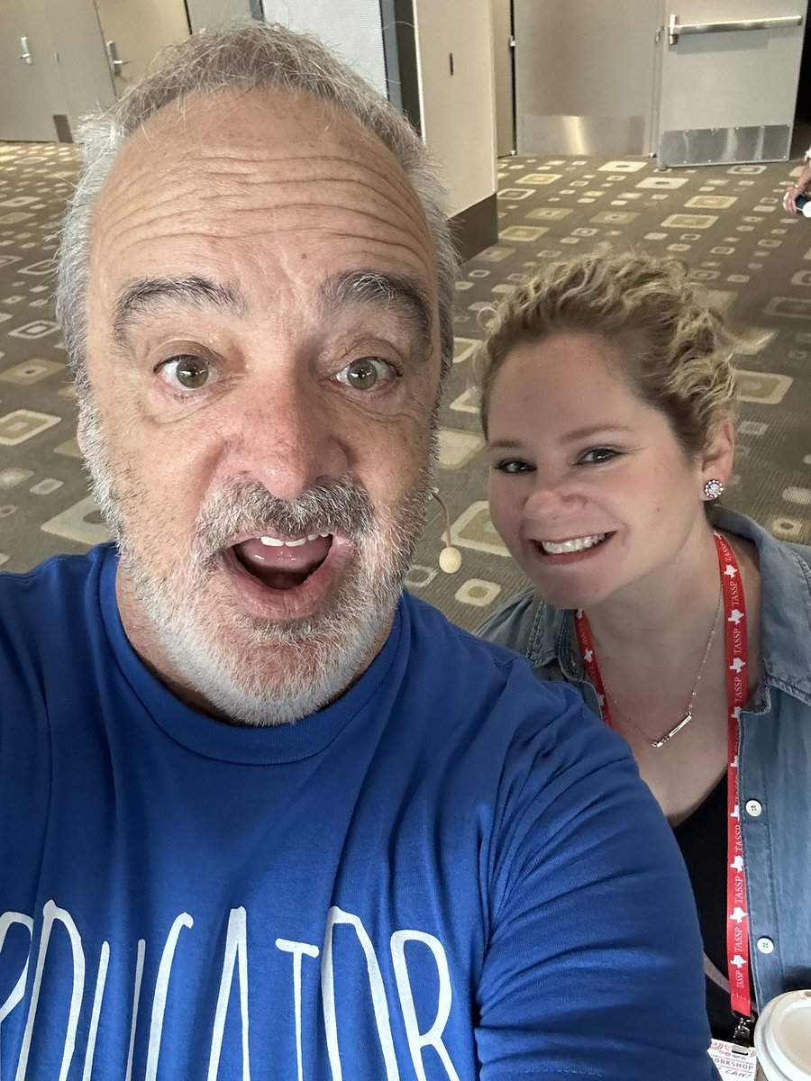 Ready for some <a href="/gerrybrooksprin/">gerry brooks</a> fun this morning at the TASSP conference!!
