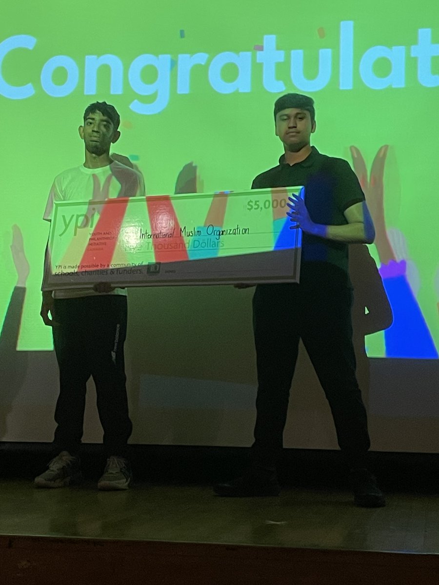 Kipling Collegiate Institute (@tdsb_kipling) on Twitter photo Congratulations to Faizam and Adam who have successfully won $5,000 for IMO. So far, <a href="/TDSB_Kipling/">Kipling Collegiate Institute</a> studentsย have poured $35,000 into the community by participating in theย @ypi_cares program, researching local grassroots charities and delivering presentations ๐๐๐ Congratulations to Faizam and Adam who have successfully won $5,000 for IMO. So far, <a href="/TDSB_Kipling/">Kipling Collegiate Institute</a> studentsย have poured $35,000 into the community by participating in theย @ypi_cares program, researching local grassroots charities and delivering presentations ๐๐๐