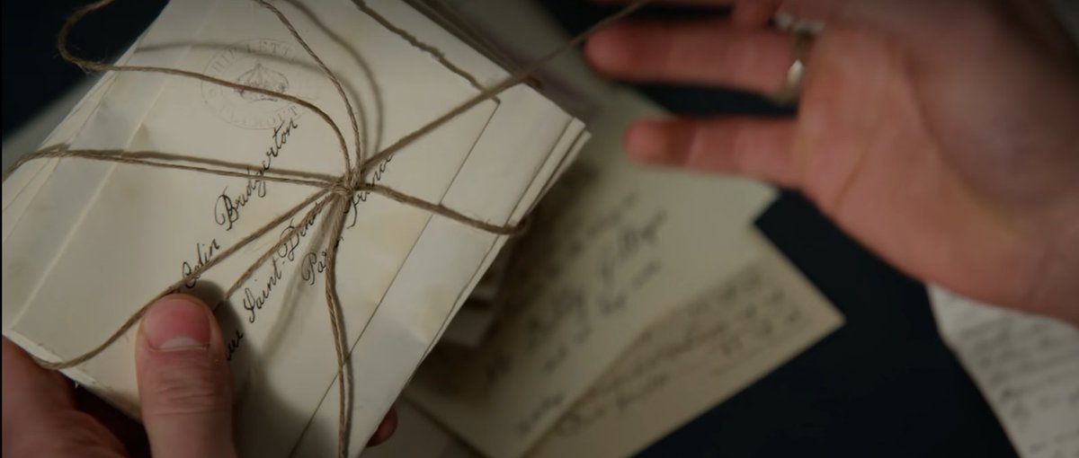 nevernotthemess's tweet photo. colin collecting every single letter penelope has ever sent his way is a love language in itself &amp; I don't wanna hear anything abt him not caring abt her before this season or not appreciating/loving her when in fact he genuinely just had no idea that love can just look like that https://t.co/t0QxfgprGl
