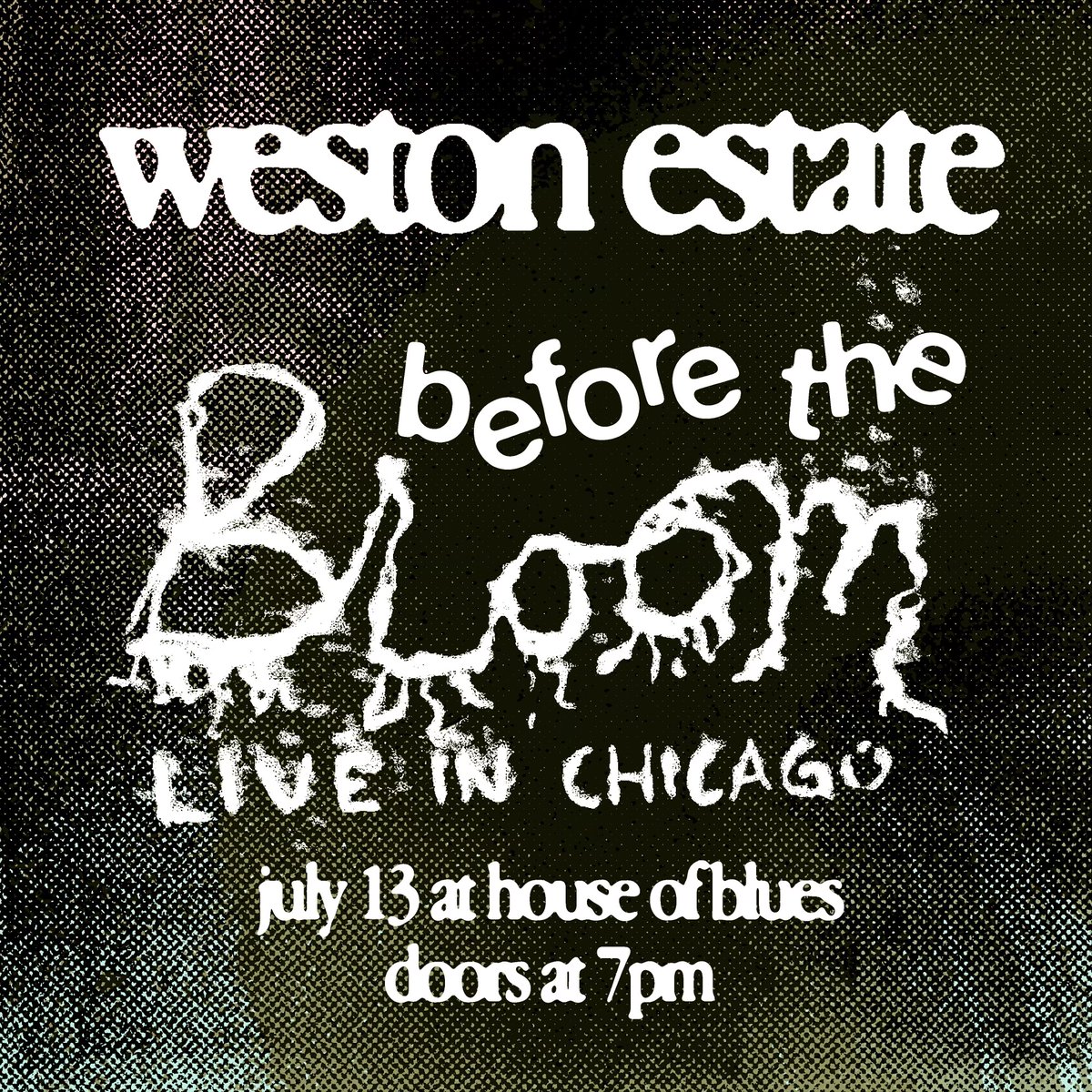 JUST ANNOUNCED: <a href="/WestonEstate/">Weston Estate</a> is hitting our stage in ONE MONTH! Tickets go on sale tomorrow 6/14 at 10am. Mark your calendars 📅 livemu.sc/3XgbIuK