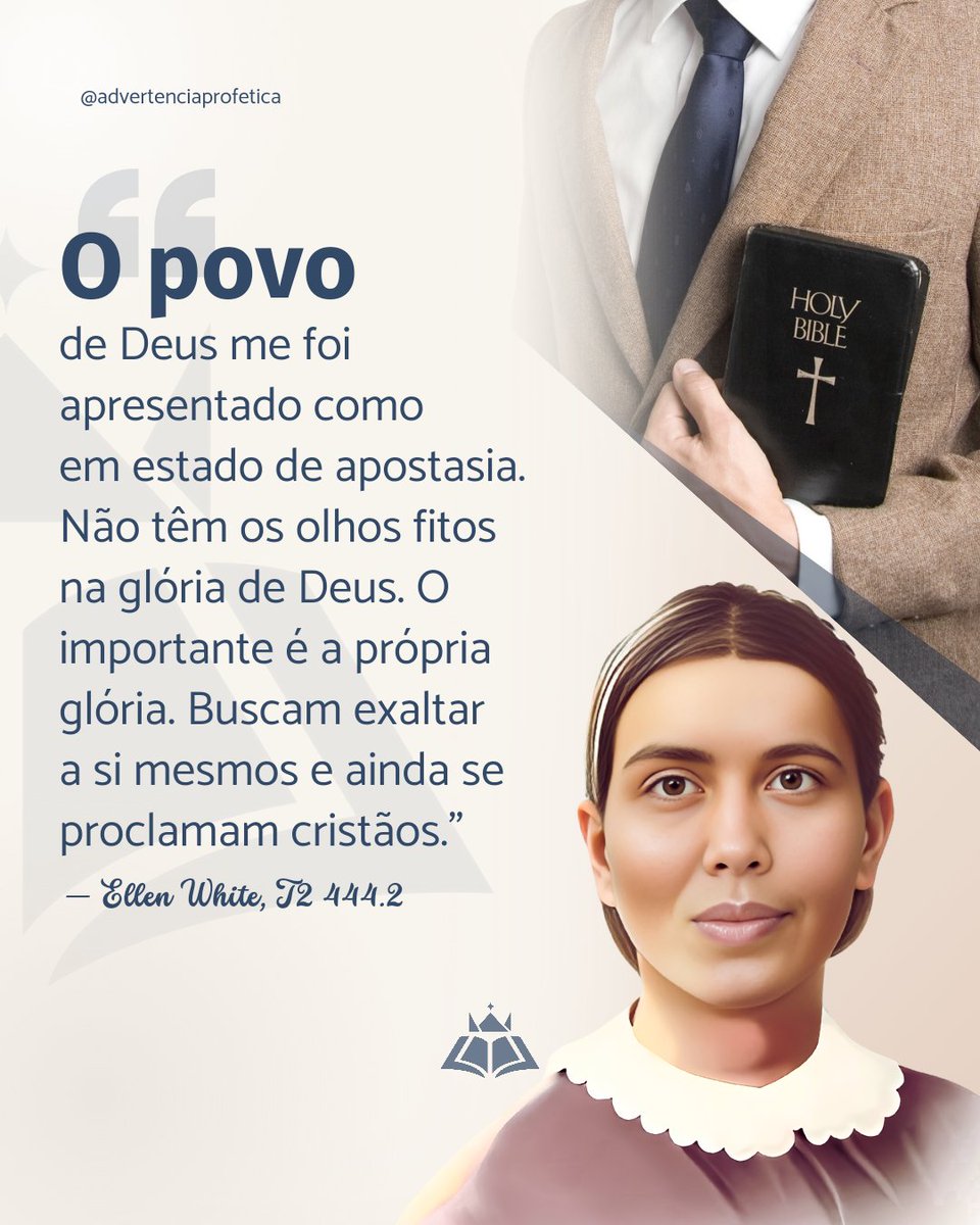 Fiquei pasmada ao observar a terrível escuridão em que se achavam muitos dos membros de nossas igrejas. A falta da verdadeira piedade era tal que se tornaram agentes de trevas e morte, em lugar de instrumentos de luz ao mundo. | T2 444.1.