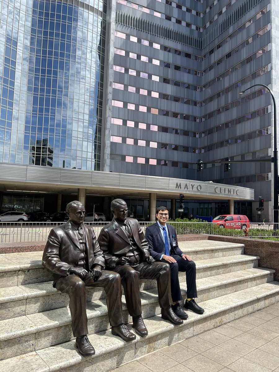SameerRaoMBBS's tweet image. Bidding farewell to @MayoClinic and Rochester. I didn’t expect to enjoy my time here as much as I did. Special thanks to @mgrover_gi for the incredible opportunity to work with and learn from you. Your mentorship has been invaluable, helping me grow and discover new things.