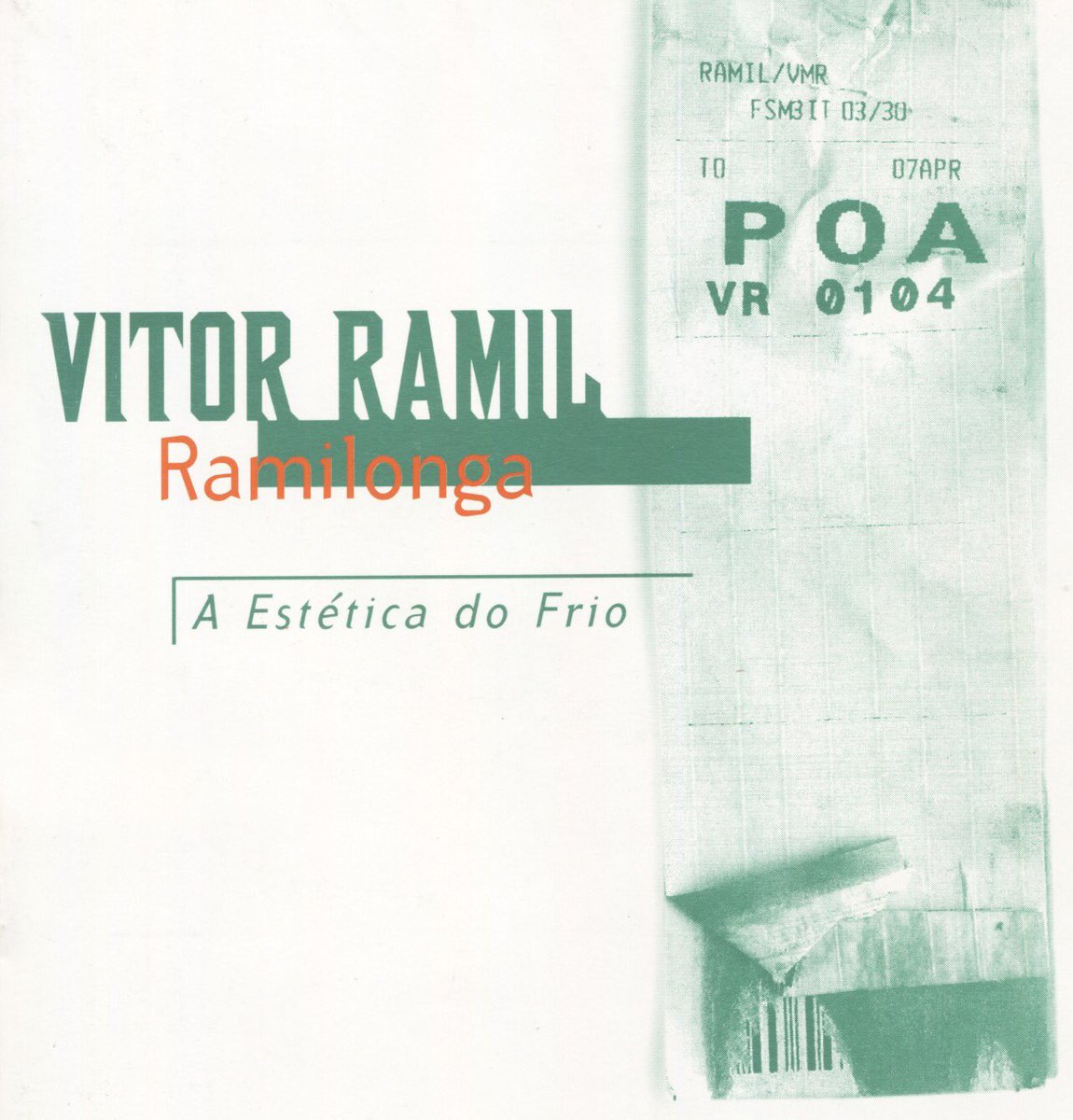 <a href="/arrigobarnabe/">Arrigo Barnabé</a> <a href="/ofelipecordeiro/">Felipe Cordeiro</a> .<a href="/revistanoize/">Revista NOIZE</a> Record Club (NRC) e <a href="/vitorramil/">Vitor Ramil</a>  lançam “Ramilonga  - A Estética do Frio” (1997), clássico álbum do artista pelotense, em versão vinil em campanha beneficente para a reconstrução do setor musical gaúcho.