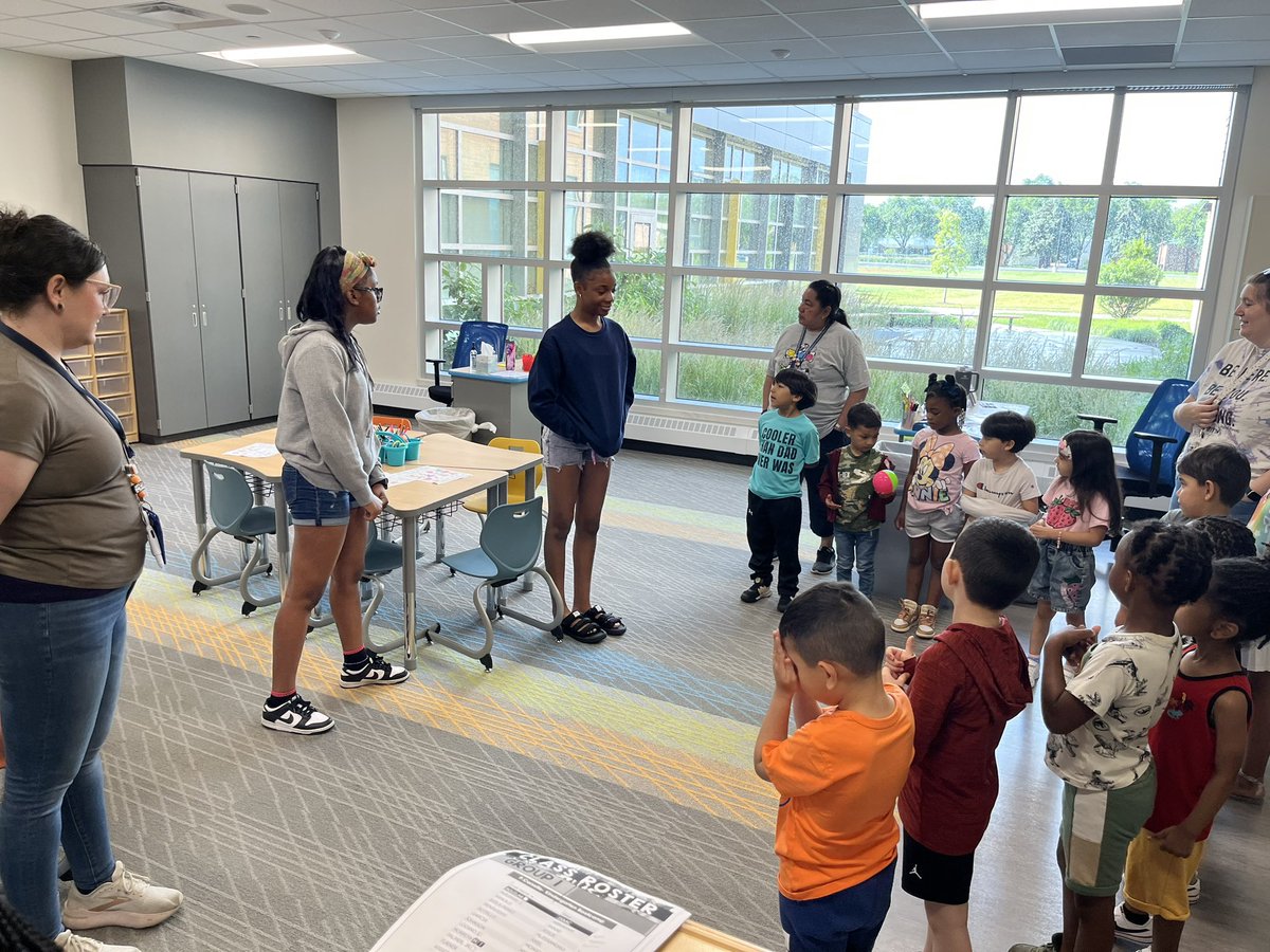 Starting to get circle work underway here at <a href="/BSD87/">Berkeley S.D. 87</a> Camp Berkeley…love seeing the mixed level circles! Excited to see where this work goes, summer is just the beginning!