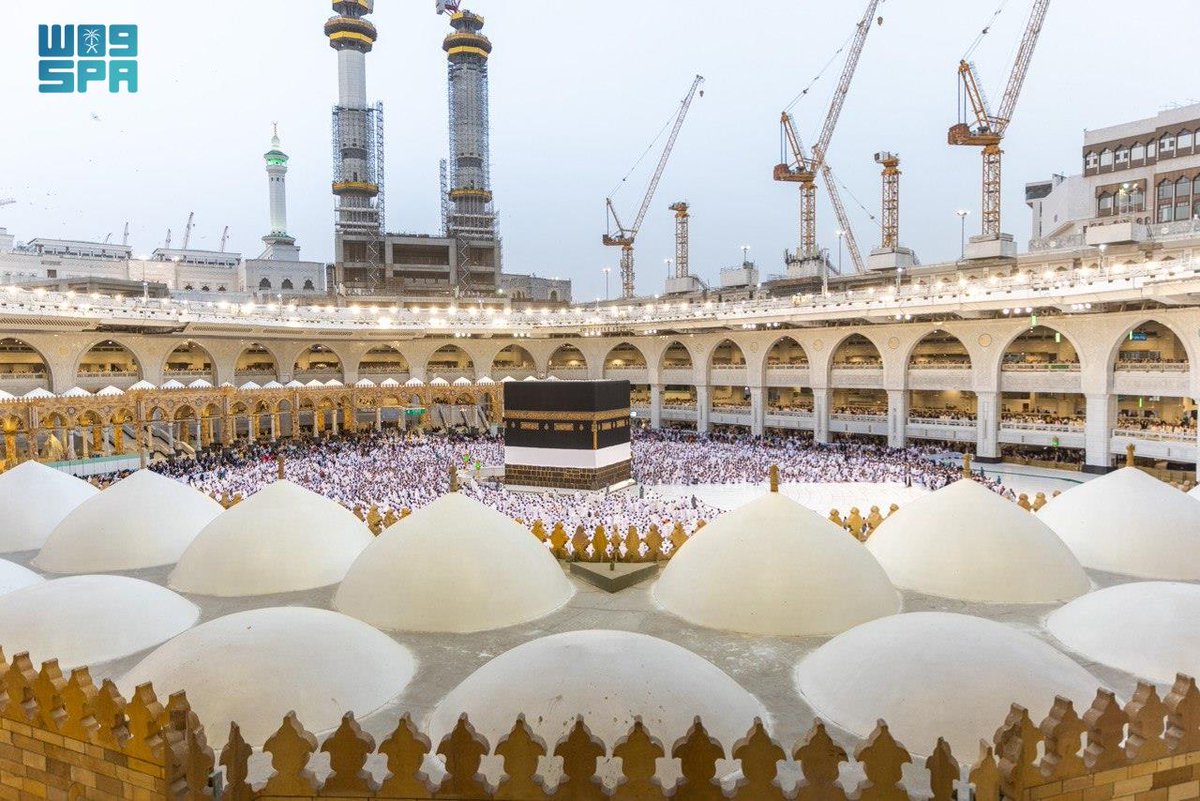 SPAregions's tweet photo. #صور_واس 

اليوم في المسجد الحرام ضيوف الرحمن من كل أصقاع الأرض.
 
#يسر_وطمأنينة⁩    
#واس_حج45⁩ | #واس_عام https://t.co/MDHdmUAofP
