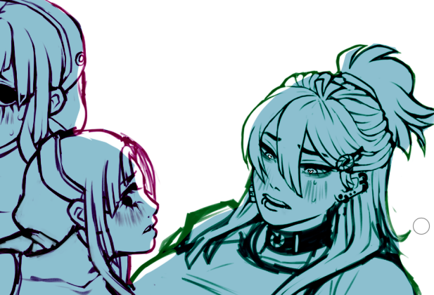 CronchyTigalo's tweet photo. Have I done drawing more serious context for this AU? No
Did I have a sudden urge to make pr0n for it..? Yes... yes.. I did, not sure will finish it but still-

#TaTB_VN #TKatB_VN https://t.co/4JPIEmaEA5