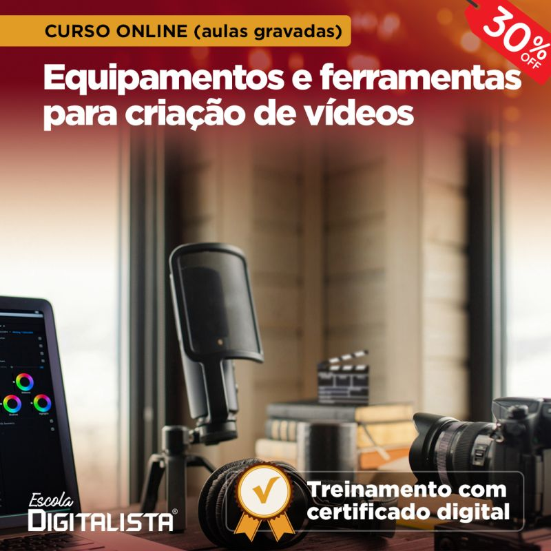 DigitalistaOfic's tweet photo. 🎬 Os #vídeos são altamente valorizados, mas para se destacar você deve criar um material de qualidade, gravado com os equipamentos certos e bem editado!

🎓 Aproveite o #desconto de 30% no nosso #curso e aprenda a fazer isso na prática: https://t.co/QSJp9RhDnR https://t.co/VbCQ11pnFh