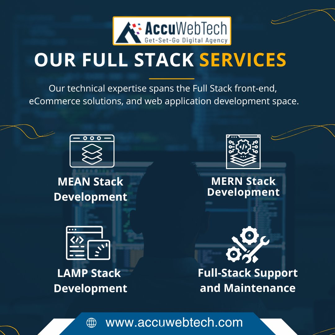 accu_web_tech's tweet image. Unlock your project's full potential with AccuWebTech's dedicated full-stack developers. 💻✅
Let's build something incredible together! 💻
accuwebtech.com/hire-developer…
#accuwebtech #FullStackDevelopment #fullstackdeveloper #dedicatedresource #hiredevelopers #WebDevelopment
