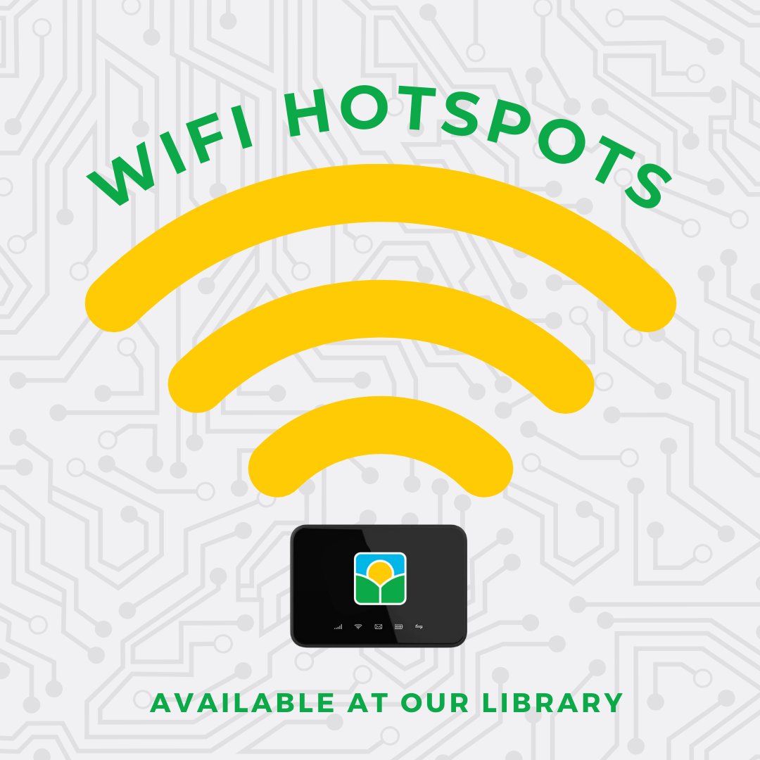 jeffhillslib's tweet photo. Seeking hassle-free mobile internet access? Look no further! Our library provides portable WiFi hotspots, ensuring you stay connected wherever you go. Borrow one for a week-long period and enjoy seamless online connectivity. https://t.co/ETVCNEFdUd
