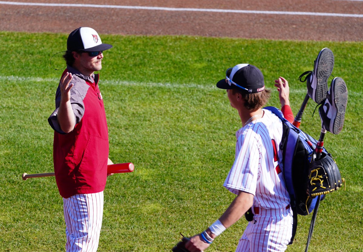 PrepBaseballWI's tweet photo. 𝐖𝐈𝐀𝐀 𝐒𝐭𝐚𝐭𝐞 𝐅𝐢𝐧𝐚𝐥𝐬 💫

It’s officially Championship Thursday here in Appleton, as our coverage gets started with Northwood/Solon Springs and Eleva-Strum in the D4 title game.

RHP Jared Schultz (2025) will throw against RHP Tyler Webb (2024; @UWECBaseball commit).💥 https://t.co/4zRnsD0lj0