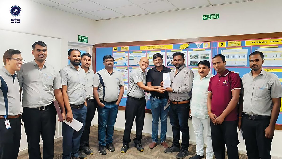 Sanjaytools's tweet image. Our team achieved the seemingly impossible by completing the EV-CV Point shop installation at Bajaj Wolui in just over 10 months. 

This remarkable feat earned us an appreciation letter from Bajaj Auto Ltd for AIRPIPE.
.
.
.
#airpipe #achievements #teamwork #pune #sanjaytools
