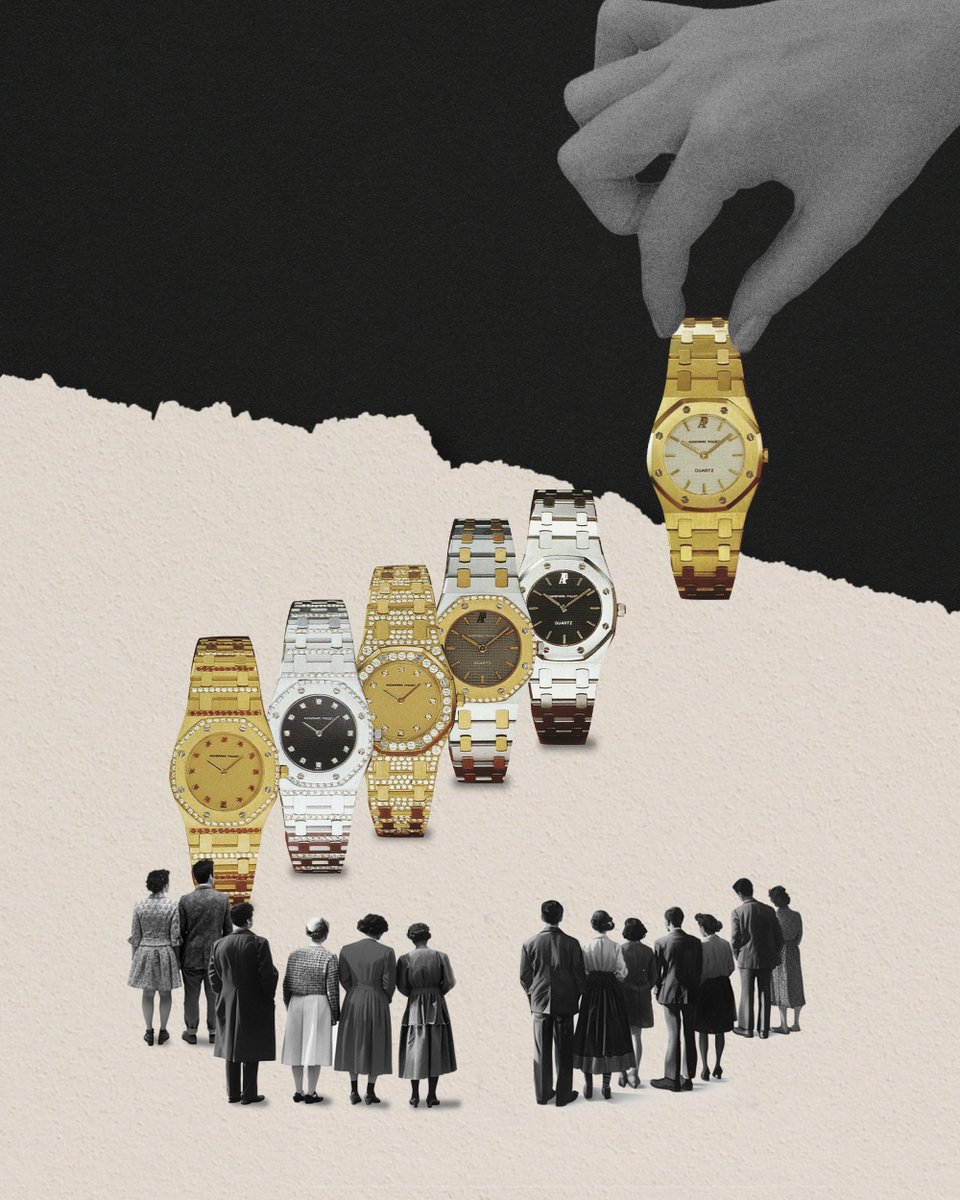 AudemarsPiguet's tweet photo. From large scale medieval clock towers to precious timepieces, the practice of miniaturising watch movements never stopped to be one of AP’s favorite playground. Discover the long history we share with mini watches: https://t.co/ISDyDsYnTy
#AudemarsPiguet #APChronicles https://t.co/fOFrSN8m8E