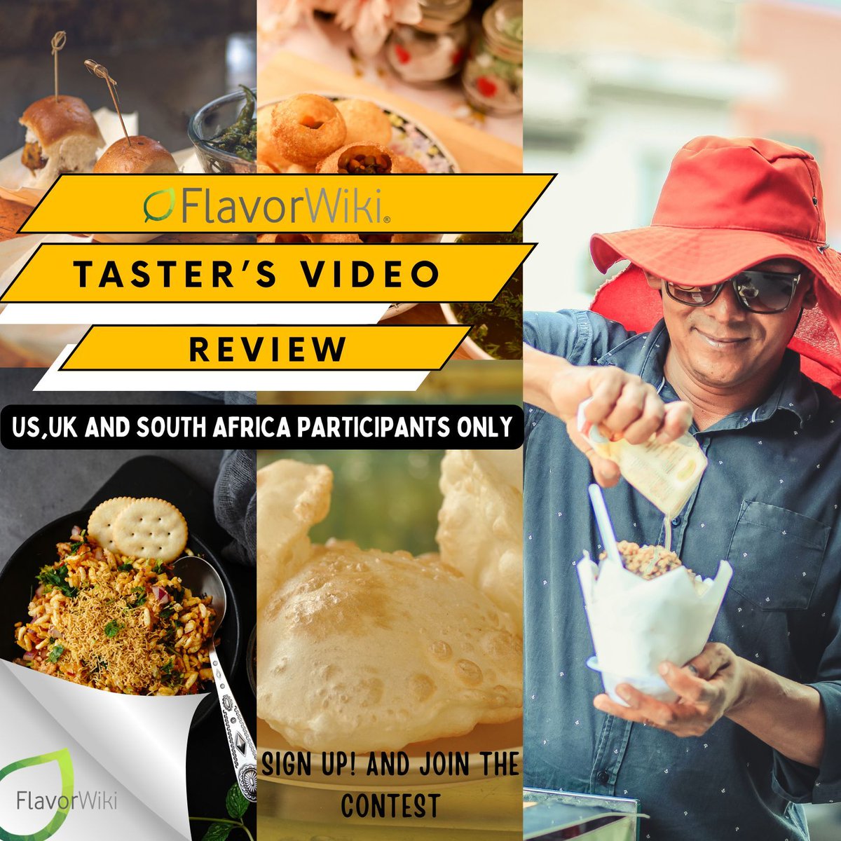 FlavorWiki's tweet photo. Ready to showcase your love for food through video reviews? Enter our Taster's Video Review Contest for a chance to win $50! 

Be our taster, sign up and join the contest at: https://t.co/wHDlj4ypRx

#FlavorWiki #Tasters #VideoReviewContest https://t.co/SrstuYpjuU