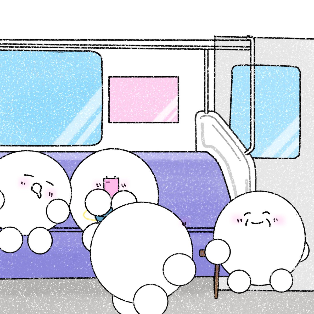 気持ちよく寝てますね🥱
#小さな親切運動スタートの日 #ゆるいイラスト #おーたん