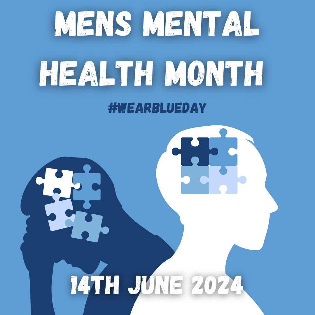 #WearBlueDay 👕

To show support for men’s mental health month, we are participating in Wear Blue Day. Tune into our page tomorrow to see our team in our blue outfits 😁💪

#mentalhealth #wellbeing #mensmentalhealth #inpower