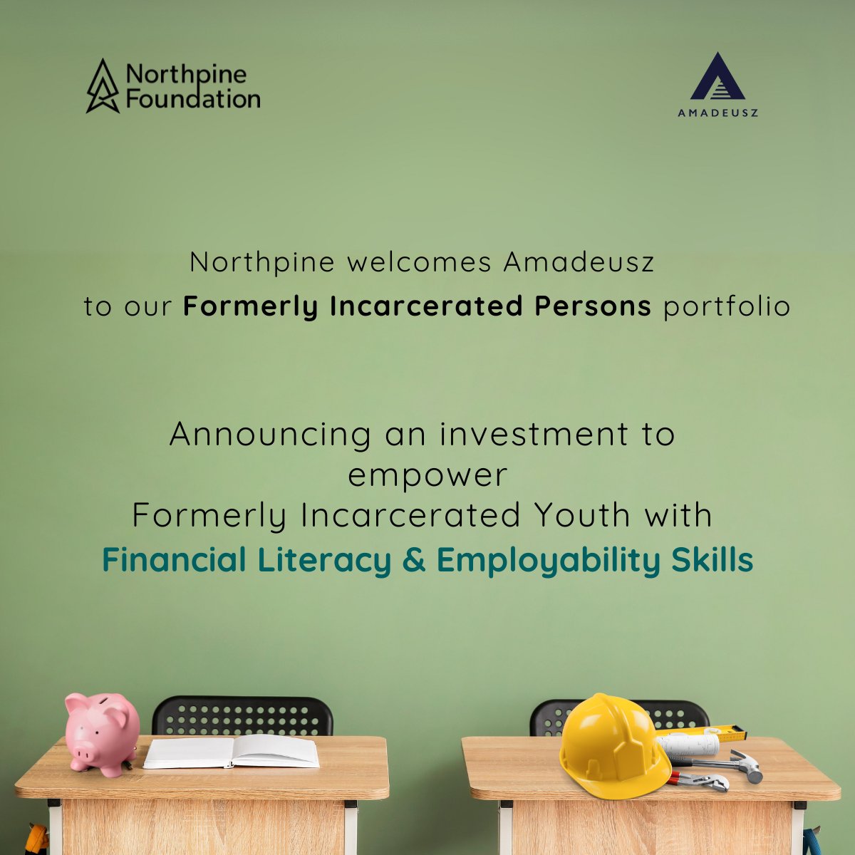 Thrilled to announce an investment in Amadeusz's initiative offering financial literacy and employability skills training to formerly incarcerated youth, to break the cycle of recidivism and pave the way for stable, secure futures.
northpinefoundation.ca/blog/northpine…

#NorthpineFoundation