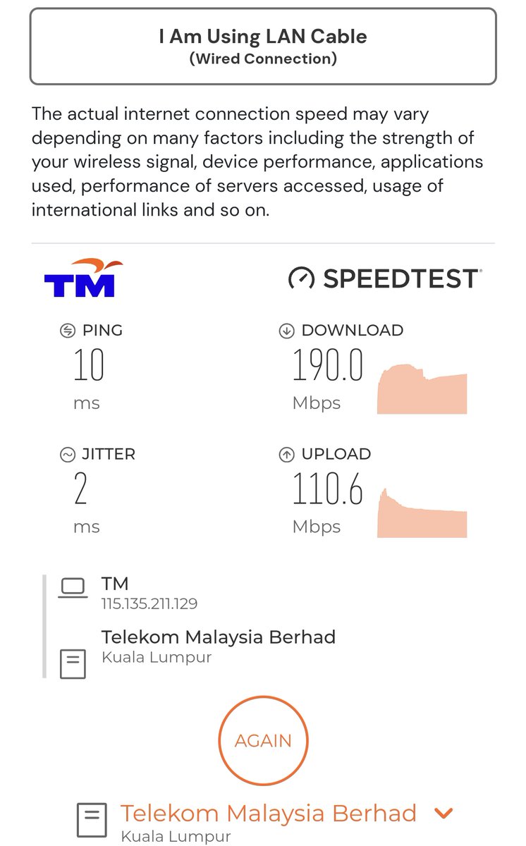 HQamir's tweet photo. @unifi bulan 2 haritu ada complain pasal speed masih pada 300mbps walhal dok bayar harga sama mcm plan 500mbps yg sekarang. Ingatkan system lambat update ke apa tp bila check balik masih sama. Ni apa kes? https://t.co/KFxbPQTZcU
