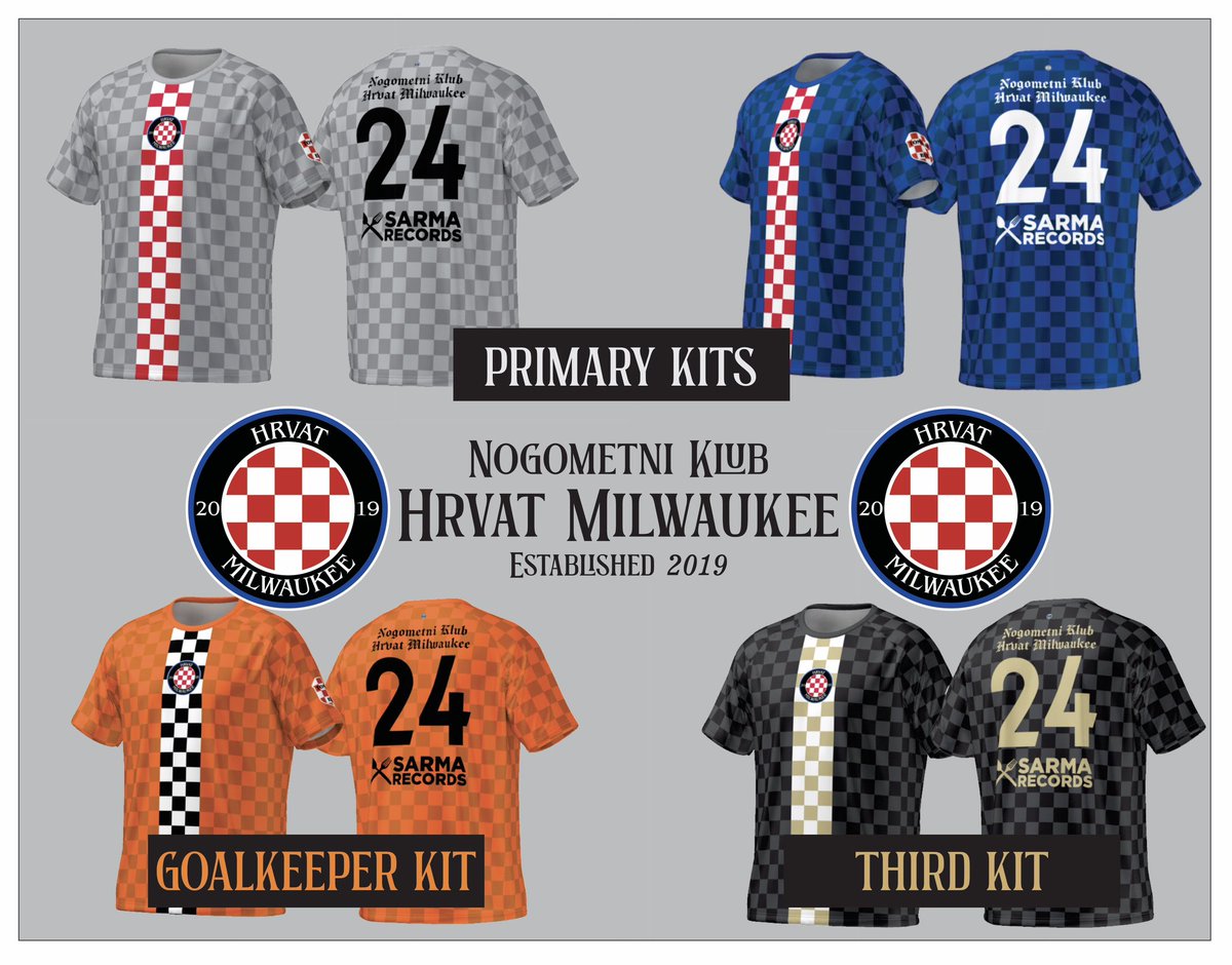 Celebrating 5 Years of Hrvat Milwaukee with these potential kits to celebrate the 5 Year Anniversary!  Let us know what you think!