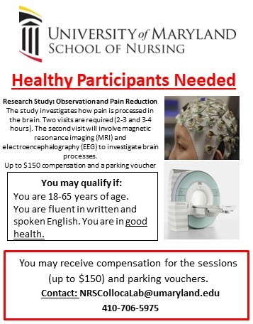 You are close to Baltimore and are curious about research? You are interested in having an image of your brain?🧠
We need you to better understand the pain processes in the brain.
#PainManagement #HealthAndWellness #ExpertTalks #PBOCenter #ChronicPain #AcutePain #womenempowerment