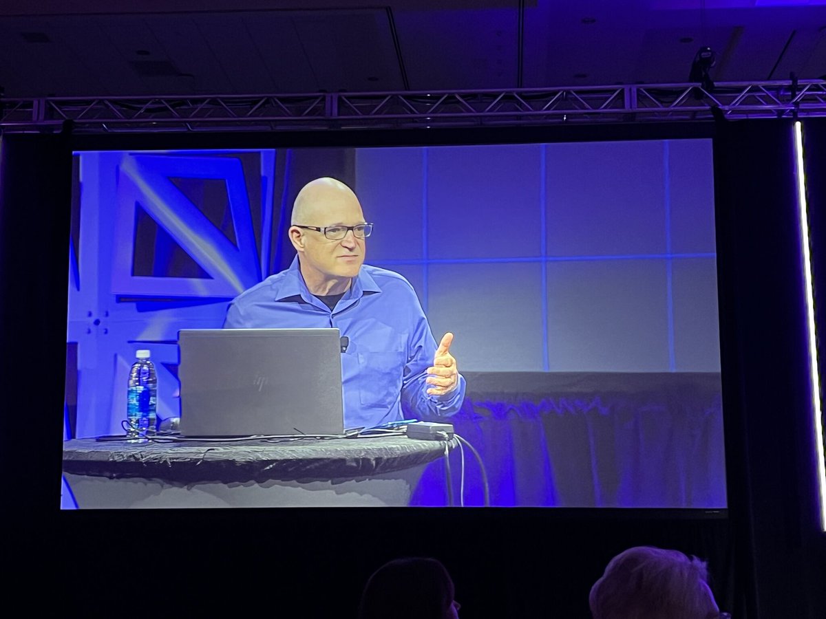 yourLTEN's tweet photo. Karl Kapp and AI Jane (his #AI assistant) lead one fascinating keynote this morning on the State of AI and Life Sciences Learning. It was smart, witty &amp; insightful. 
Thank you, Dr. @kkapp for joining us at #LTEN2024 and sharing your knowledge with us!
#LTEN #LTEN24 #LevelUp https://t.co/LR2HOagWo8