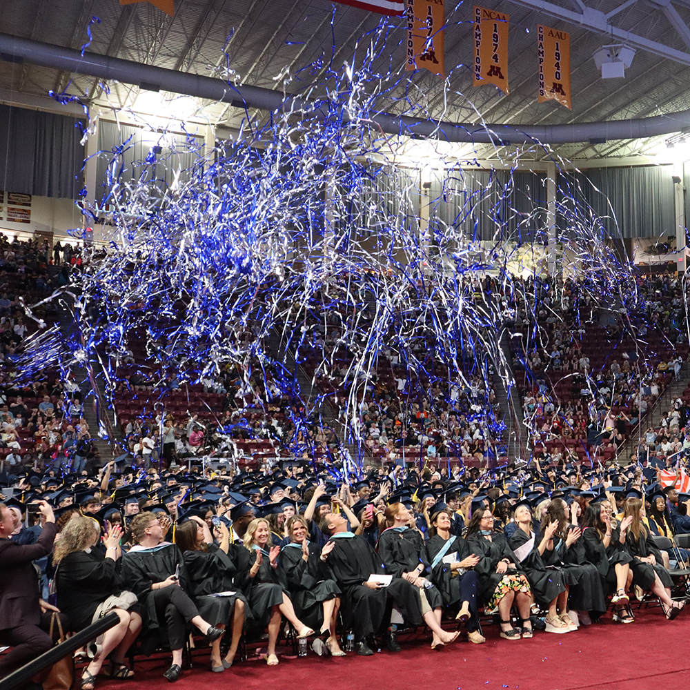 AHSchools's tweet photo. π Today #AHSchools celebrates the Class of 2024 from . On Sunday, June 2 at 3M Arena at Mariucci, Champlin Park High School celebrated 722 graduating seniors. π Watch a replay of the ceremony: https://t.co/fIr58Fmqix https://t.co/rS73Wpcw45