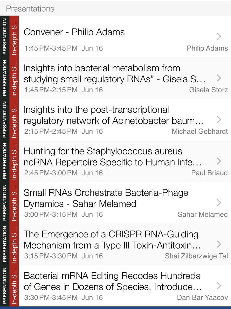 Philip Adams (@drphilipadams) on Twitter photo Headed to ASM Microbe? Don’t miss the #regulatoryRNA symposium on Sunday, 1:45pm with <a href="/storzlab/">storzlab</a> <a href="/MicrobeGebhardt/">Mike Gebhardt</a> <a href="/P_briaud/">Paul Briaud</a> <a href="/SaharMelamed/">Sahar Melamed 💔</a> <a href="/zilberzwige/">Shai Zilberzwige-Tal</a> <a href="/DanBarYaacov/">Dan Bar Yaacov</a>!! Headed to ASM Microbe? Don’t miss the #regulatoryRNA symposium on Sunday, 1:45pm with <a href="/storzlab/">storzlab</a> <a href="/MicrobeGebhardt/">Mike Gebhardt</a> <a href="/P_briaud/">Paul Briaud</a> <a href="/SaharMelamed/">Sahar Melamed 💔</a> <a href="/zilberzwige/">Shai Zilberzwige-Tal</a> <a href="/DanBarYaacov/">Dan Bar Yaacov</a>!!