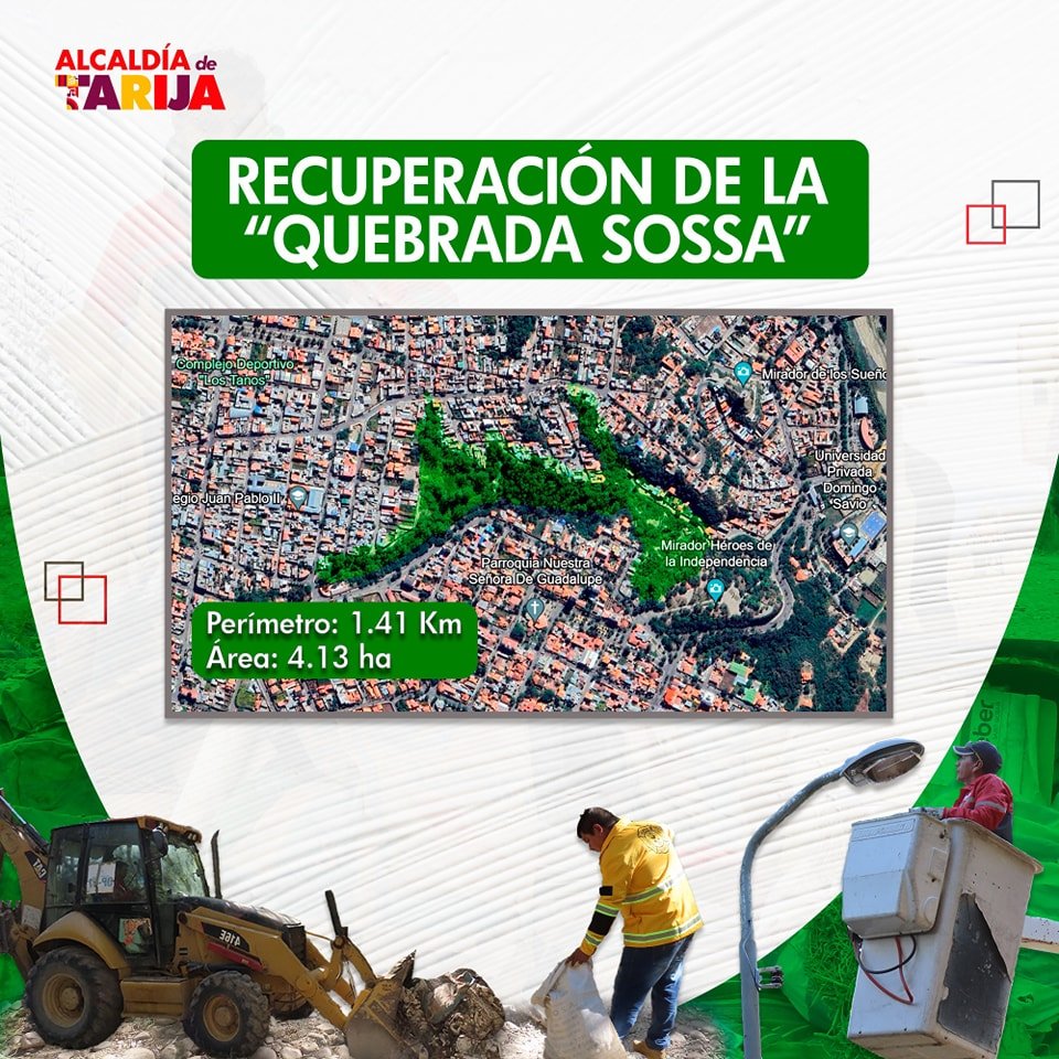 MUNICIPIOTJA's tweet photo. Alcaldía de Tarija por medio de su Secretaría de Medio Ambiente y Gestión de la Cooperación trabaja en la recuperación de espacios y áreas verdes, mismos que terminan siendo botaderos de escombros y basura, los cuales terminan en nuestras quebradas y ríos. https://t.co/eRRxGP7yOi