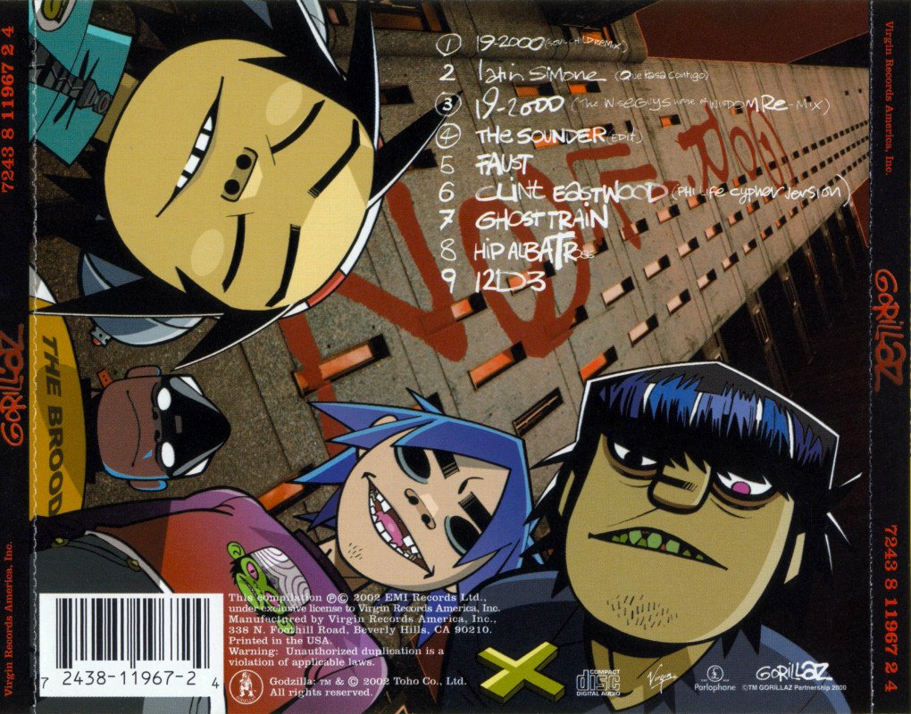 Bad40kPainter's tweet photo. @1inkygirl I think the creators (at least the artist of Gorillaz) were fans of each other's stuff for a long time prior and you'd see them reference each other's stuff prior to Ace joining. https://t.co/IW6t2Qjte8