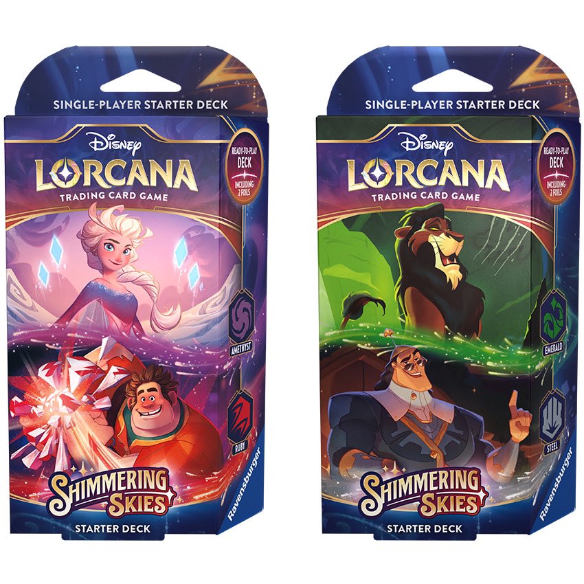First look at the new Lorcana Shimmering Skies Products! #lorcana #disney <a href="/coflorcana/">Citizens of Lorcana</a>