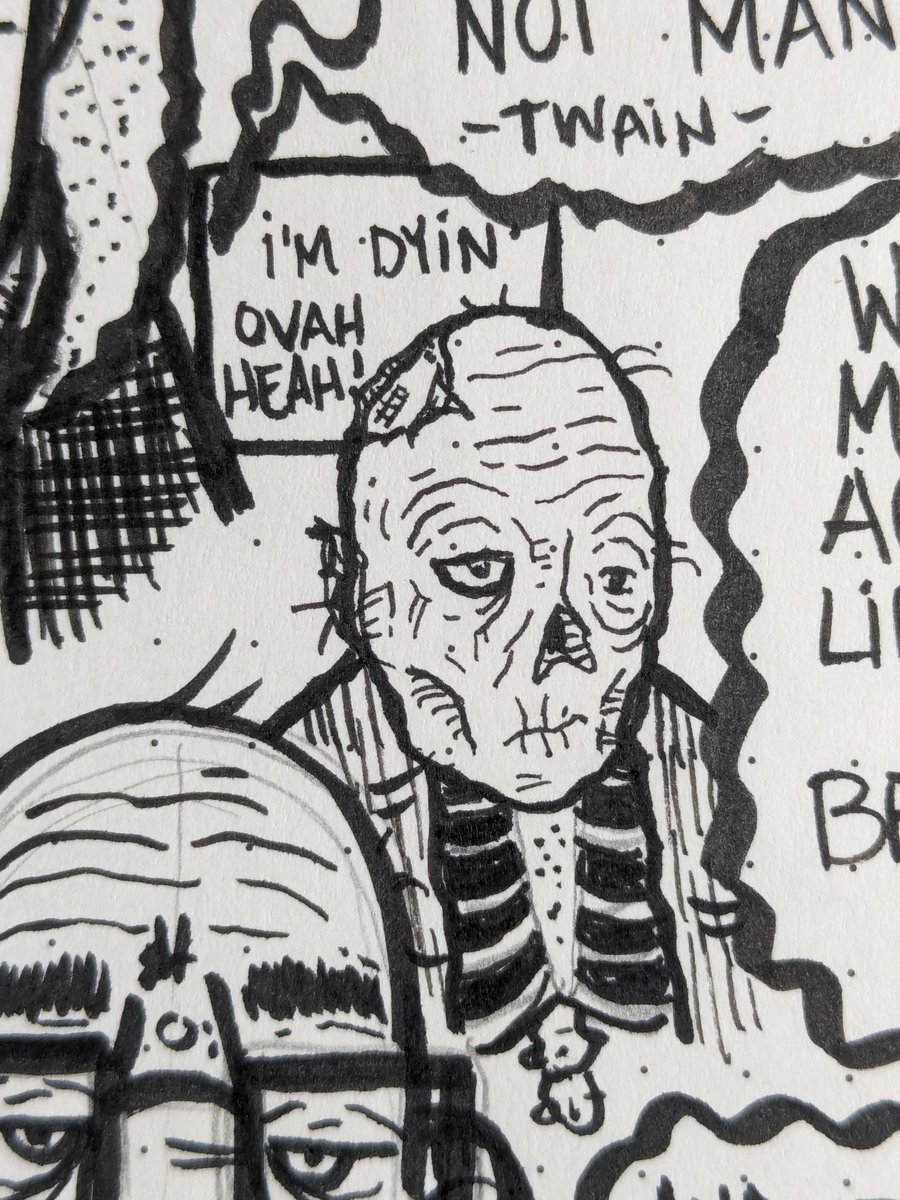 ElBorrachon13's tweet photo. #doodlesofinstagram #phlip #Doodling #independentartist #fortworthartist #chicanoartist #panthercityart #kimberlypencils #sketchbook #makegoodart #makemoreart #officespace #cubiclelife #moviequotes #lyrics #zombie #theundead #workforce #jobs https://t.co/ycyBAAZ2n4