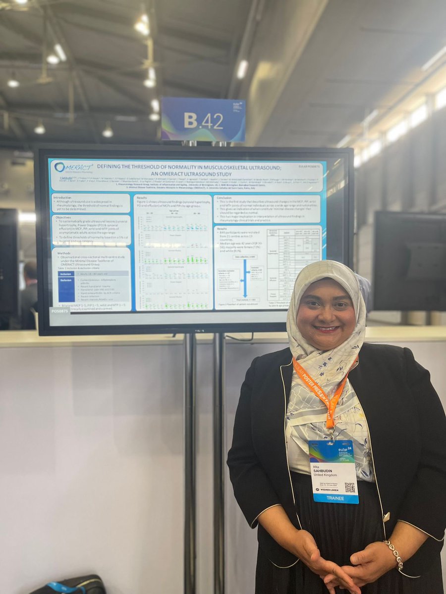 Andrew Filer (@a_filer) on Twitter photo Ilfita Sabhudin presenting work from 23 countries on 900 patients as part of the <a href="/OMERACT/">OMERACT</a> minimal disease ultrasound project <a href="/RRG_Birmingham/">Birmingham Rheumatology Research Group</a> <a href="/Racegbn/">RACE GBN</a> <a href="/InflamAge_UoB/">Inflammation and Ageing</a> Ilfita Sabhudin presenting work from 23 countries on 900 patients as part of the <a href="/OMERACT/">OMERACT</a> minimal disease ultrasound project <a href="/RRG_Birmingham/">Birmingham Rheumatology Research Group</a> <a href="/Racegbn/">RACE GBN</a> <a href="/InflamAge_UoB/">Inflammation and Ageing</a>