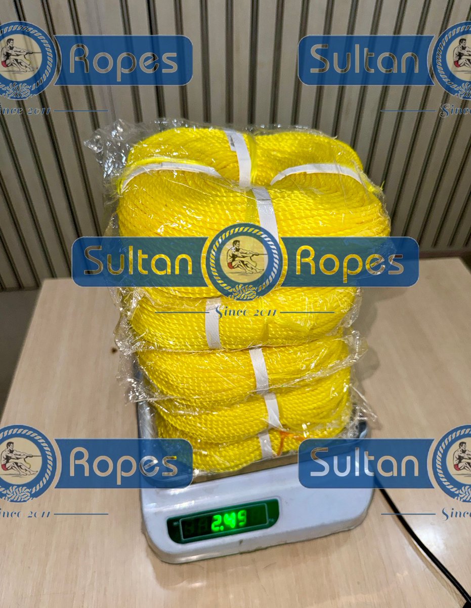 SultanRope's tweet photo. Virgin Quality Orange 2.7mm Hdpe / PP Rope
UV Resistant Superior Quality
Red,Blue,Green,Orange,Yellow,White Polyethylene rope
100 meter, 110 meter, 100 yards,200 yards,170 yards
Shiny PE Polypropylene Rope
3&amp;4 Strand Nylon Rope
PP/PE Rope
Pp Rope Manufacturer &amp; Exporter https://t.co/NaGjTwEKUi
