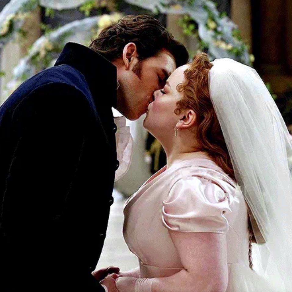 dearestpen's tweet image. from a yellow bonnet blown by the wind causing a boy to fall off his horse, to marrying each other. what a love. what a story.