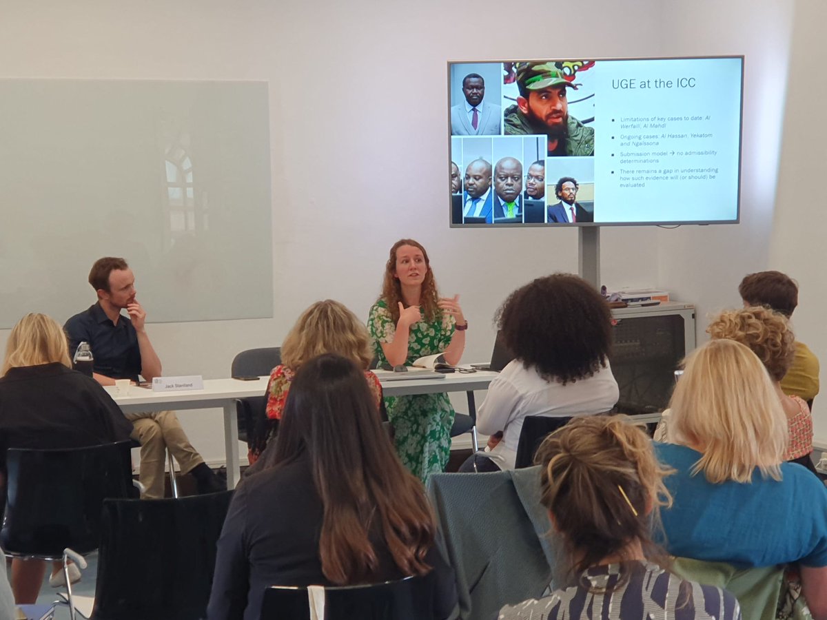 TRUE Project (@true_swansea) on Twitter photo Yvonne enjoyed presenting some findings from our ICC research at a workshop on “Opening the Black Box of International Criminal Investigations: Challenges of Culture and Practice” at the beautiful <a href="/IISJOnati/">IISJ-IISL Oñati</a> today! Thanks to organisers <a href="/anneliesvrede/">Annelies Vredeveldt @anneliesvrede.bsky.social</a>, Dylan,
<a href="/nan_knust/">Nan Kn</a> & Jack! Yvonne enjoyed presenting some findings from our ICC research at a workshop on “Opening the Black Box of International Criminal Investigations: Challenges of Culture and Practice” at the beautiful <a href="/IISJOnati/">IISJ-IISL Oñati</a> today! Thanks to organisers <a href="/anneliesvrede/">Annelies Vredeveldt @anneliesvrede.bsky.social</a>, Dylan,
<a href="/nan_knust/">Nan Kn</a> & Jack!