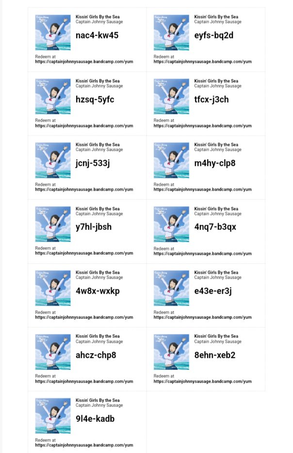 JuicyPapayaRecs's tweet photo. https://t.co/hMGp9qlQZi

#freebandcampcodes #bancampcodes #bandcamp #free #freemusic #music #songs #free #freedownloadcodes #freedownload #downloadcodes #musicalbum https://t.co/MJHaM6cjrJ