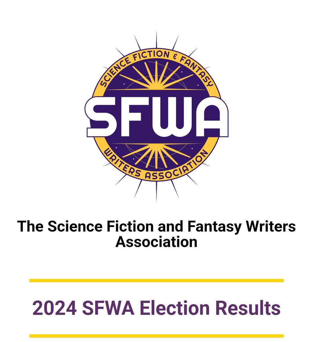 Oghenechovwe Donald Ekpeki (@penprince_) on Twitter photo Happy to announce that I've been elected to the <a href="/sfwa/">Science Fiction and Fantasy Writers Association</a> board of directors, as a director-at-large. Far as we know, I'll be the first African on the board. 🙂 Happy to announce that I've been elected to the <a href="/sfwa/">Science Fiction and Fantasy Writers Association</a> board of directors, as a director-at-large. Far as we know, I'll be the first African on the board. 🙂
