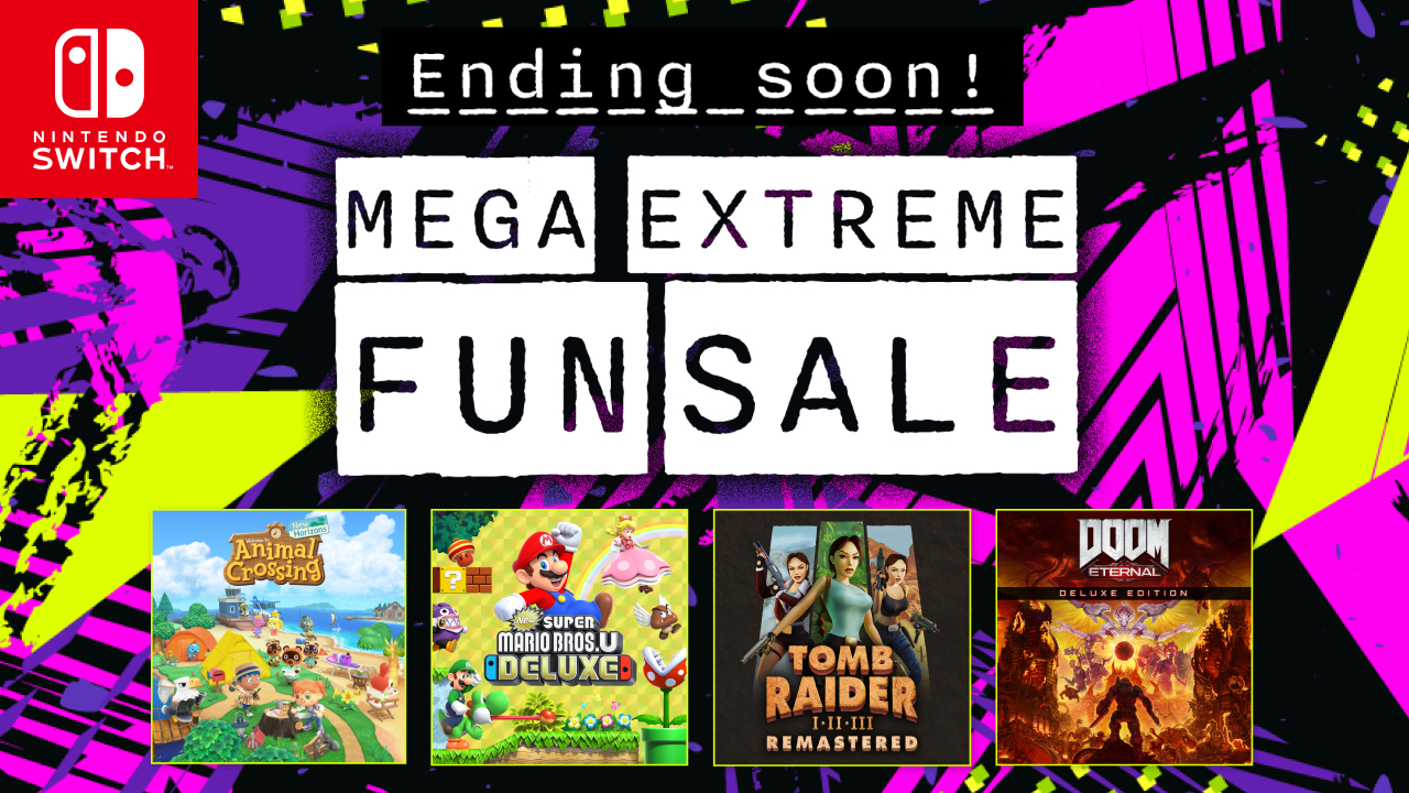 Nintendo of America on X: “The Mega Extreme Fun Sale is almost 
