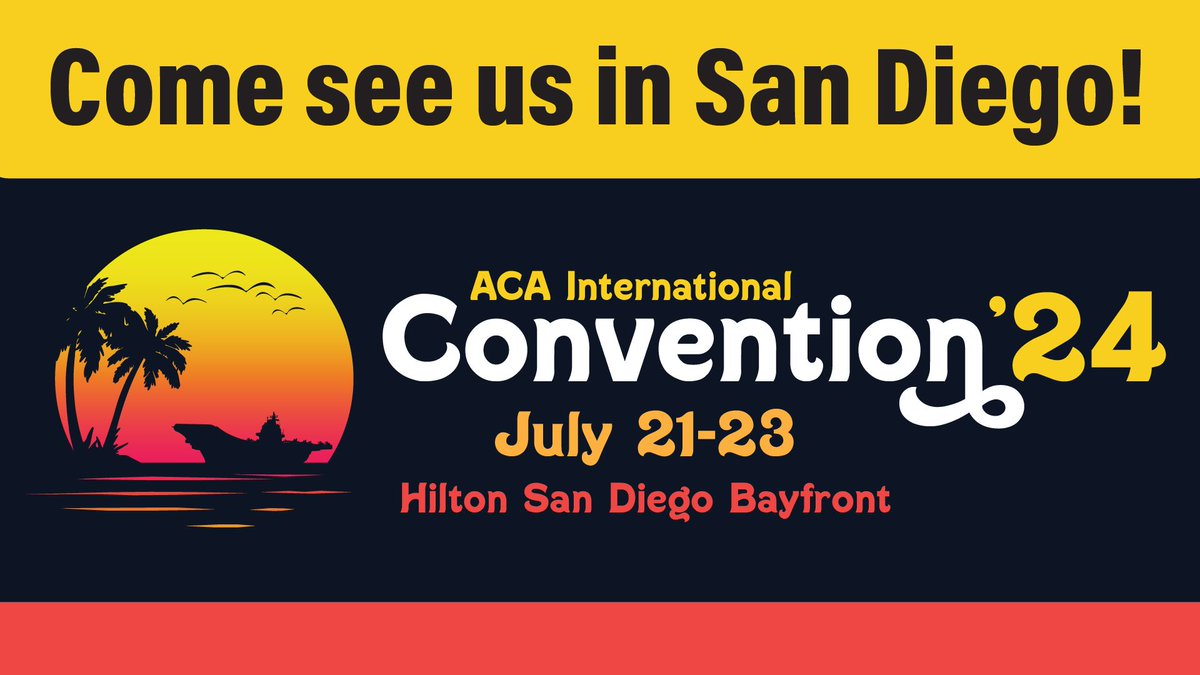 If you haven’t registered for Convention yet, there’s still time to secure your spot! We’ve got an impressive line up of action-packed sessions you won’t want to miss that are led by some of the industry’s top experts. Register for #ACACONV24 at: buff.ly/3w8ayGm