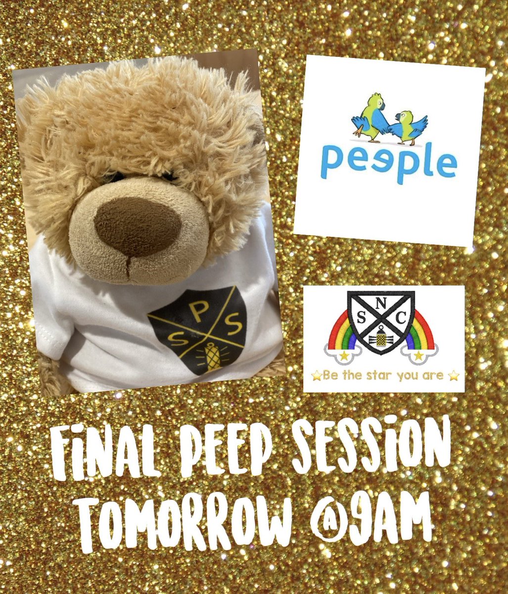 StoneyburnPS's tweet photo. Our final transition from ELC to P1 PEEP session is tomorrow am ~ Buddy Bear can’t wait to see you all @Peeple_Laura @PeepleCentre @WL_UNCRC @WL_Equity #WLPeepNetwork https://t.co/NjMAPnjSBK