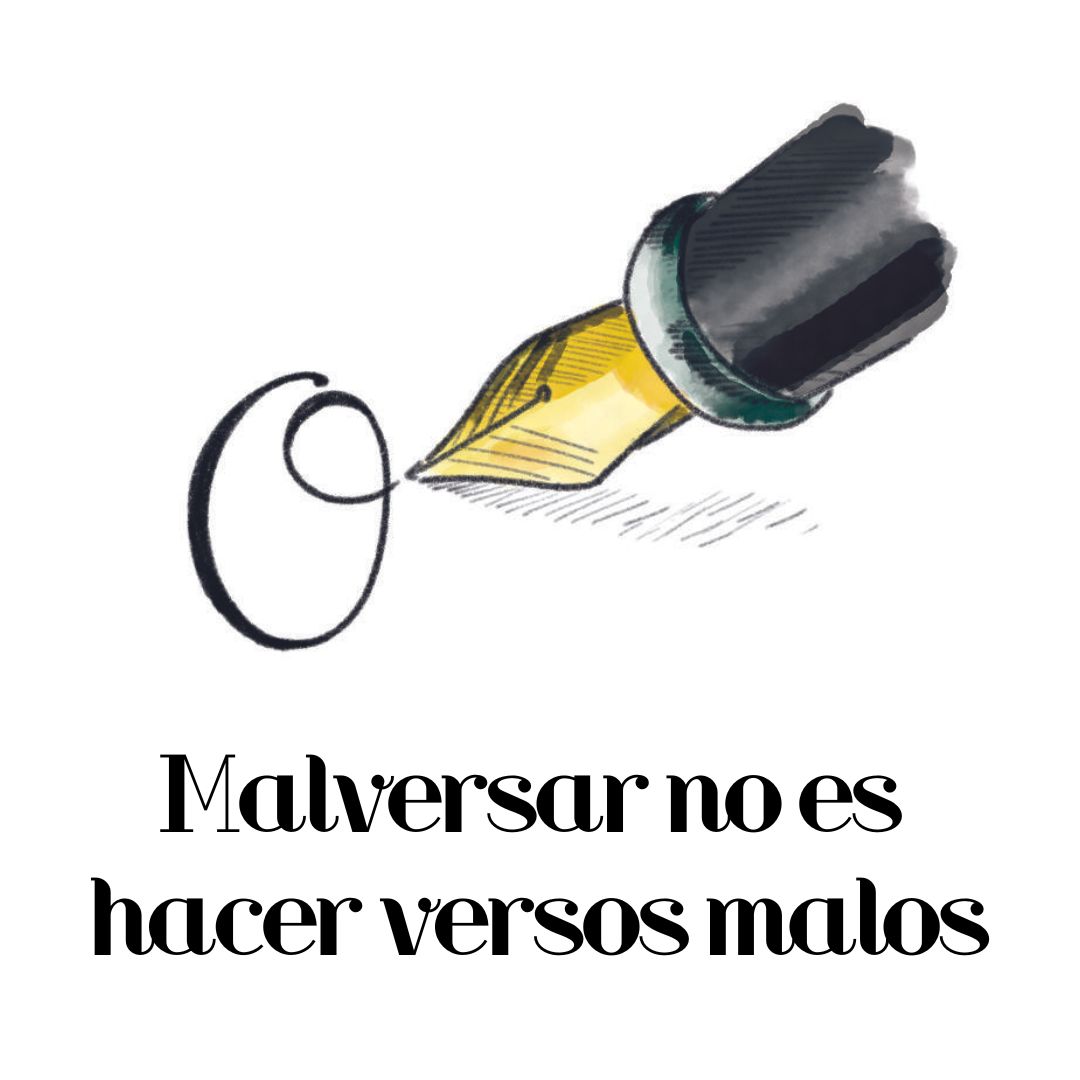 CartasdeEnrique's tweet photo. Que quede claro: malversar no es escribir poesía barata, aunque algunos discursos políticos nos hagan pensar lo contrario. 📚💸 

#HumorYPolítica #malversar #política #ocurrencias #CartasAlDirector https://t.co/90q3yrchHG