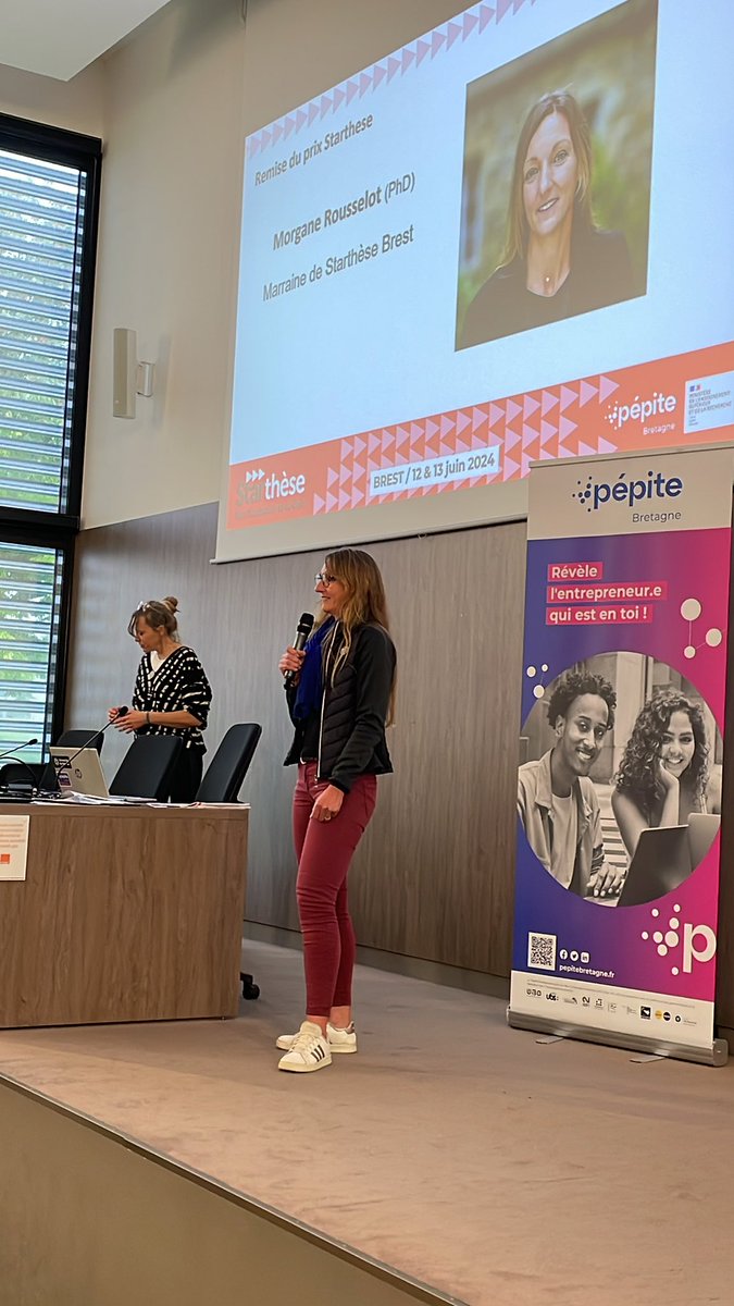 Merci à Morgane Rousselot qui a accepté d’être marraine de #strathese <a href="/UBO_UnivBrest/">UBO - Univ. Brest</a>