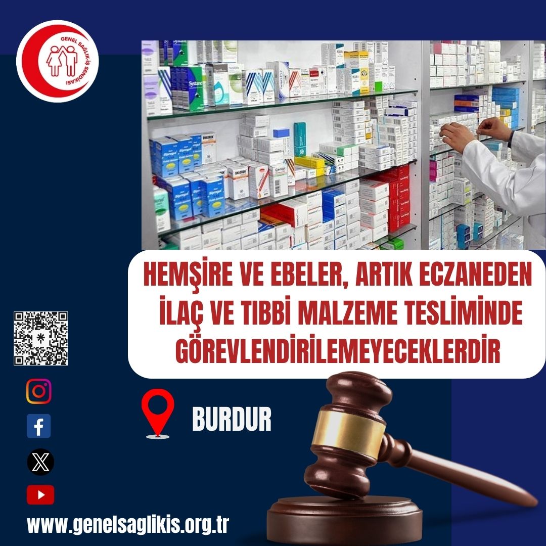 genelsaglikis's tweet photo. HEMŞİRE VE EBELER, ARTIK “ECZANELERDEN İLAÇ VE TIBBİ MALZEME TESLİMİNDE” GÖREVLENDİRİLEMEYECEK!

Burdur Devlet Hastanesi’nde görev yapan üyelerimiz tarafından, Sendikamıza yapılan başvurularda, “eczanelerden ilaç ve tıbbi malzeme teslimi için hemşire ve ebelerin görevlendirildiği” belirtilmiş, bu konudaki hukuka aykırılığın giderilmesi için gerekli işlemlerin yapılması talep edilmiştir.

Belirtilen hukuka aykırılığın giderilmesi için öncelikle Sendikamız Genel Sağlık-İş tarafından, Burdur Devlet Hastanesi Başhekimliğine başvurularak "Hastanede görevli “hemşire ve ebelerin”, ilaç ve tıbbi malzeme taşınmasında ve tesliminde görevlendirilmesine ilişkin uygulamaya son verilmesi” talep edilmiştir. Söz konusu talebimizin reddedilmesi üzerine Sendikamız Hukuk Müşavirliği tarafından Isparta 2. İdare Mahkemesi’nde dava açılmıştır.

Isparta 2. İdare Mahkemesi tarafından yapılan yargılama sonucunda verilen kararda, “Bu durumda, ilaç ve tıbbi malzeme taşınmasına ve teslimine ilişkin görevlerin eczane hizmetleri kapsamında eczacı ve eczacı teknisyenlerine ait olduğu, ancak bu personelin bulunmaması durumunda bu görevlerin hemşire ve ebeler tarafından yürütülebileceği, davalı idare bünyesinde ise başeczacı, yeterli sayıda eczacı, eczacı teknisyeni ve eczacı teknikerinin bulunduğu görülmekle, "Hastanede görevli “hemşire ve ebelerin” ilaç ve tıbbi malzeme taşınmasında ve tesliminde görevlendirilmesine ilişkin uygulamaya son verilmesi, yönetmelik hükümlerine göre hastalara verilecek ilaçların usulüne uygun olarak hazırlanıp ilgililere teslimi ve buna bağlı olarak ilaç ve tıbbi malzemelerin taşınması işlerini içerir bir görevlendirme şeması oluşturulması, belirtilen şemanın oluşturulması aşamasında belirtilen işlerin “eczacı ve eczacı teknisyenlerine” ait olduğuna ilişkin mevzuat hükümlerinin dikkate alınması" yönünde yapılan … tarih ve … sayılı başvurunun reddine dair Burdur Valiliği İl Sağlık Müdürlüğü Burdur Devlet Hastanesi Başhekimliğinin … tarih ve … sayılı işleminin reddine dair dava konusu işlemde hukuka uyarlık bulunmadığı sonucuna ulaşılmıştır.” denilerek, hukuka aykırı uygulamanın İPTALİNE KARAR VERİLMİŞTİR.

Sendikamız Genel Sağlık-İş’in almış olduğu bu emsal karar doğrultusunda Burdur Devlet Hastanesi’nde görevli HEMŞİRE VE EBELER, ARTIK ECZANEDEN İLAÇ VE TIBBİ MALZEME TESLİMİNDE GÖREVLENDİRİLEMEYECEKLERDİR.

Genel Sağlık-İş, almış olduğu bu güzel emsal kararla birlikte yine bir ilke imza atmış ve Burdur Devlet Hastanesi’ndeki “görev tanımlarına” aykırı görevlendirmenin sona ermesini sağlamıştır. Bu güzel kararı, tüm sağlık emekçilerine armağan ediyor; tüm sağlık emekçilerini İLKLERİN SENDİKASI VE GERÇEK EMEK ÖRGÜTÜ OLAN Genel Sağlık-İş çatısı altında toplanmaya davet ediyoruz.

Dr. Derya UĞUR
Genel Sağlık-İş
Genel Başkanı

⬇️
https://t.co/aigOORpnLI

#hemşire #ebe #ilaç #tıbbimalzeme #hukukaaykırıuygulama #görevtanımı #GenelSağlıkİş