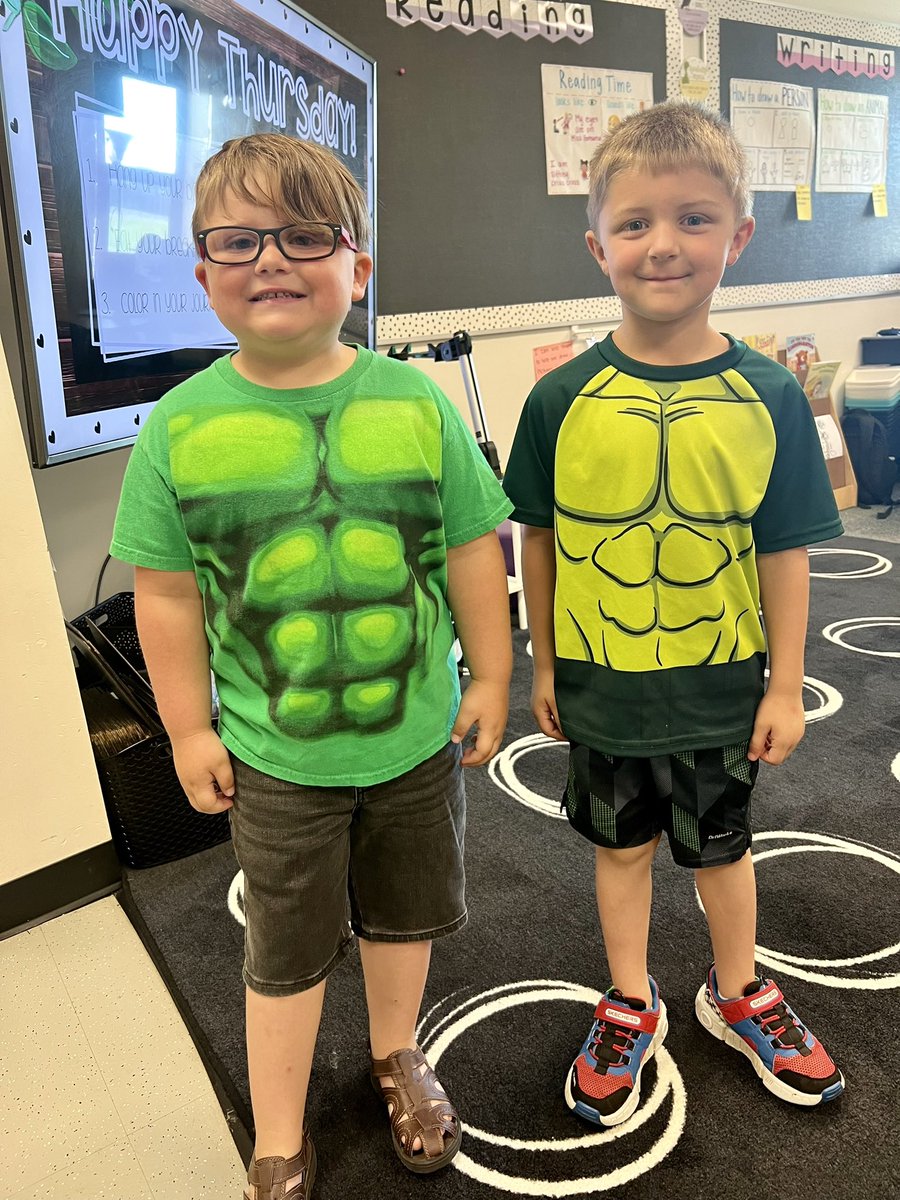 Taylor Fortuna (@fortuna_taylor) on Twitter photo All these superhero’s came to kindergarten today! Happy superhero day! <a href="/GracemorNKC/">Gracemor Elementary Lions</a> All these superhero’s came to kindergarten today! Happy superhero day! <a href="/GracemorNKC/">Gracemor Elementary Lions</a>