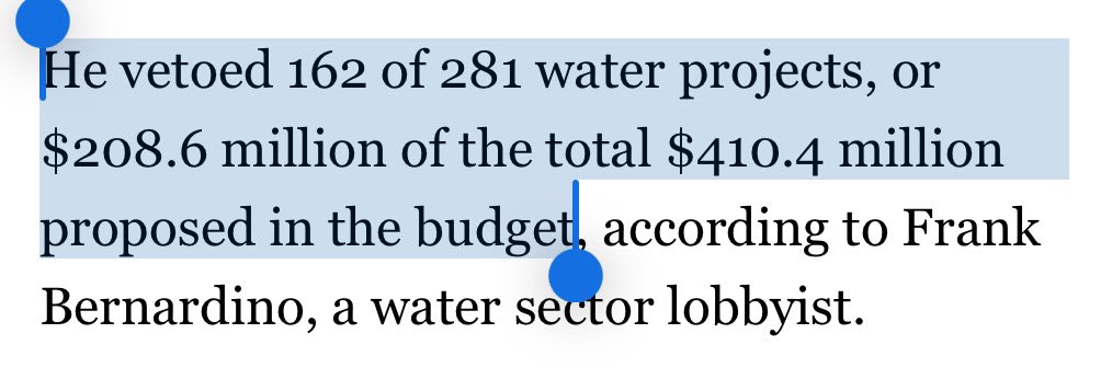 iamsharpe's tweet photo. While South Florida is under water, Ron DeSantis was busy yesterday vetoing more than half of stormwater projects in this year’s proposed budget. https://t.co/PWRJFAtWF2