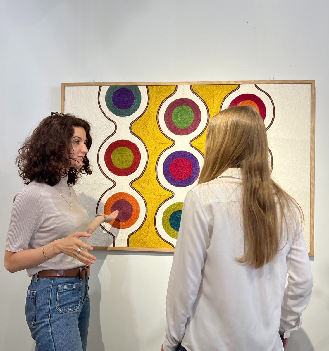 K_PLUS_Y's tweet photo. SUMMER GROUP SHOW ☀️ - 12.06 > 25.07

Thanks for coming to yesterday's opening of our new show! At the #gallery, we are exhibiting a selection of artworks by 3 #artists with lenticular works, textile motifs, and etchings on paper:  https://t.co/7dOT8JIBLr https://t.co/JnNWrpZIn8