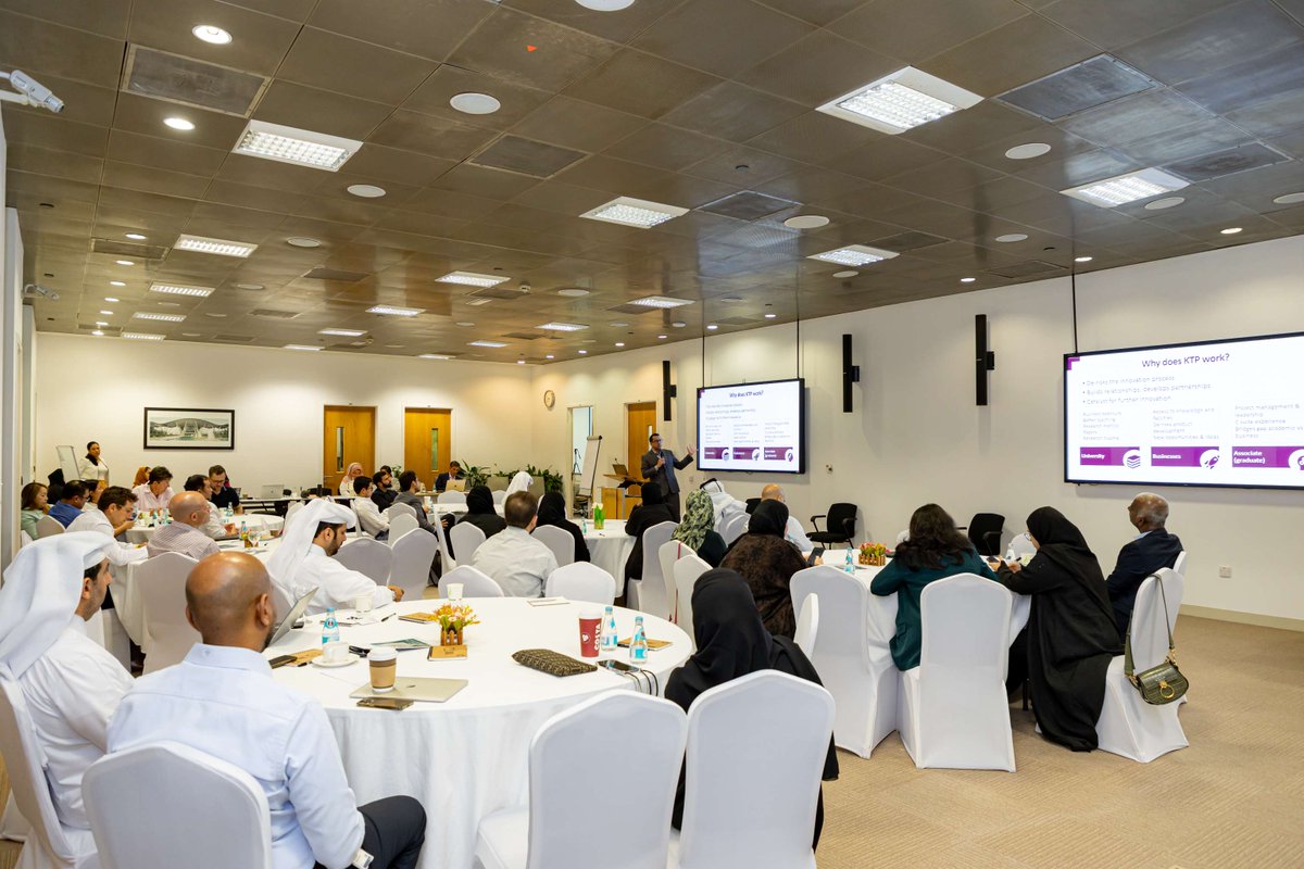 GulfTimes_QATAR's tweet photo. Qatar Research, Development, and Innovation (#QRDI) Council has completed its 7th Corporate Innovation Leaders Program (#CILP), a four-day training aimed at providing corporate leaders with the tools and tactics they need to promote business growth and innovation. @qrdicouncil
https://t.co/orBMVuH9no
