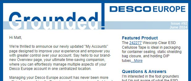 Desco Europe (@DescoEuropeESD) / Posts / X