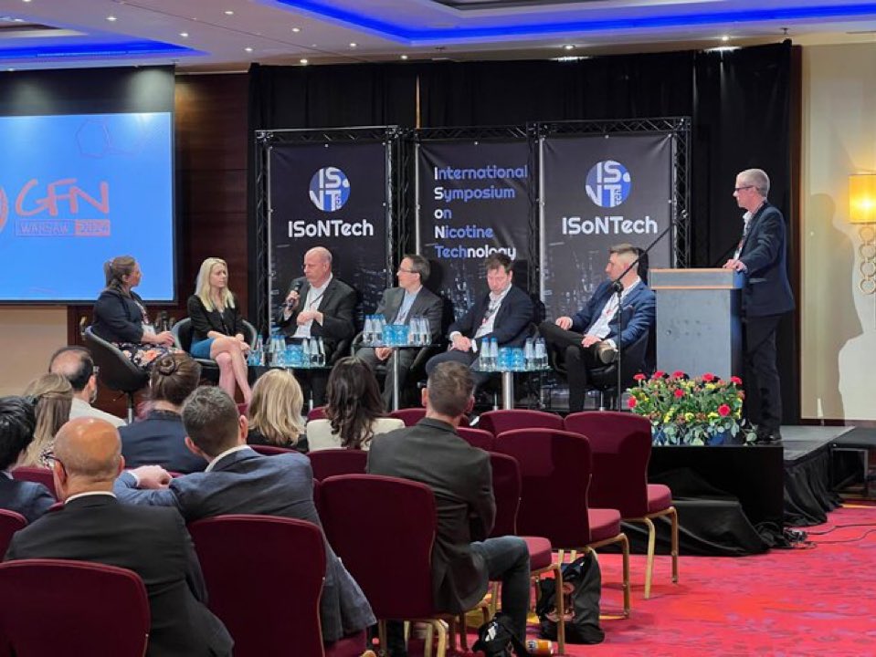 NannyFreeState's tweet photo. At #GFN24 I was pleased to host #IsoNTech involving 10 excellent presentations focussing on new innovation surrounding #THR products. https://t.co/5PjlkDn0ZT