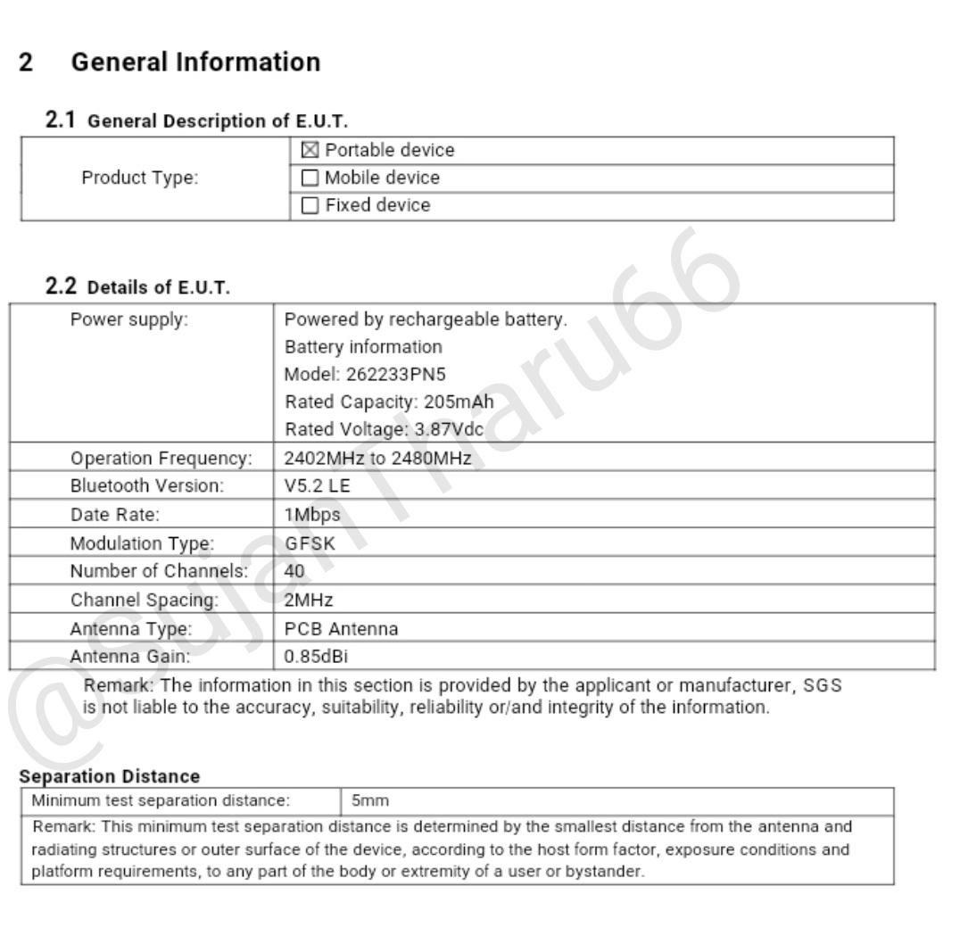 SujanTharu66's tweet photo. OnePlus Wireless Keyboard spotted on FCC Certification website with model no OPK2402
-Bluetooth 5.2
🔋205mah Battery 
🔌Rated voltage:3.87Vdc 
#onepluskeyboard #oneplus @OnePlus_IN https://t.co/TV8XBeSWkk